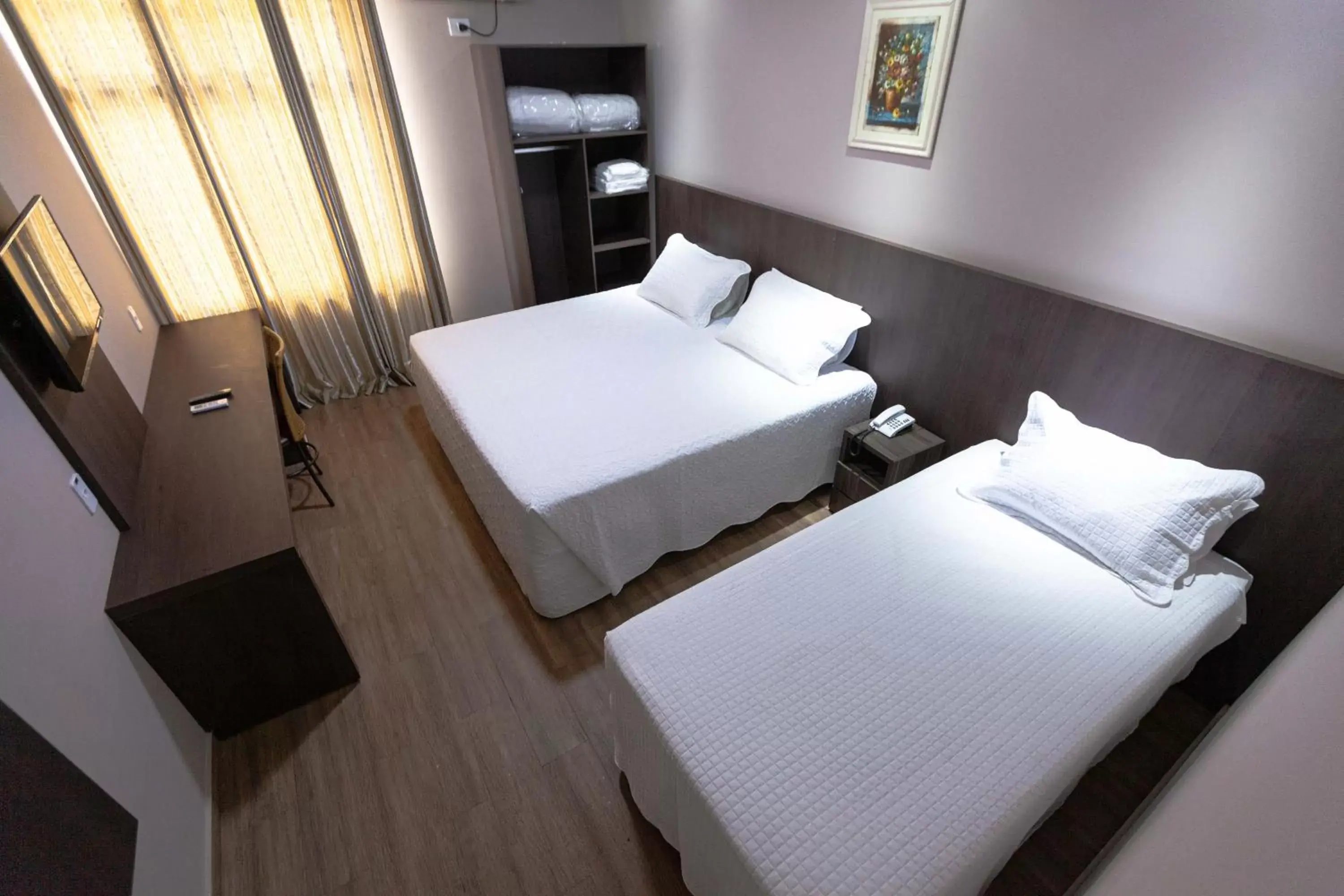 Bed in Hotel Foz do Iguaçu