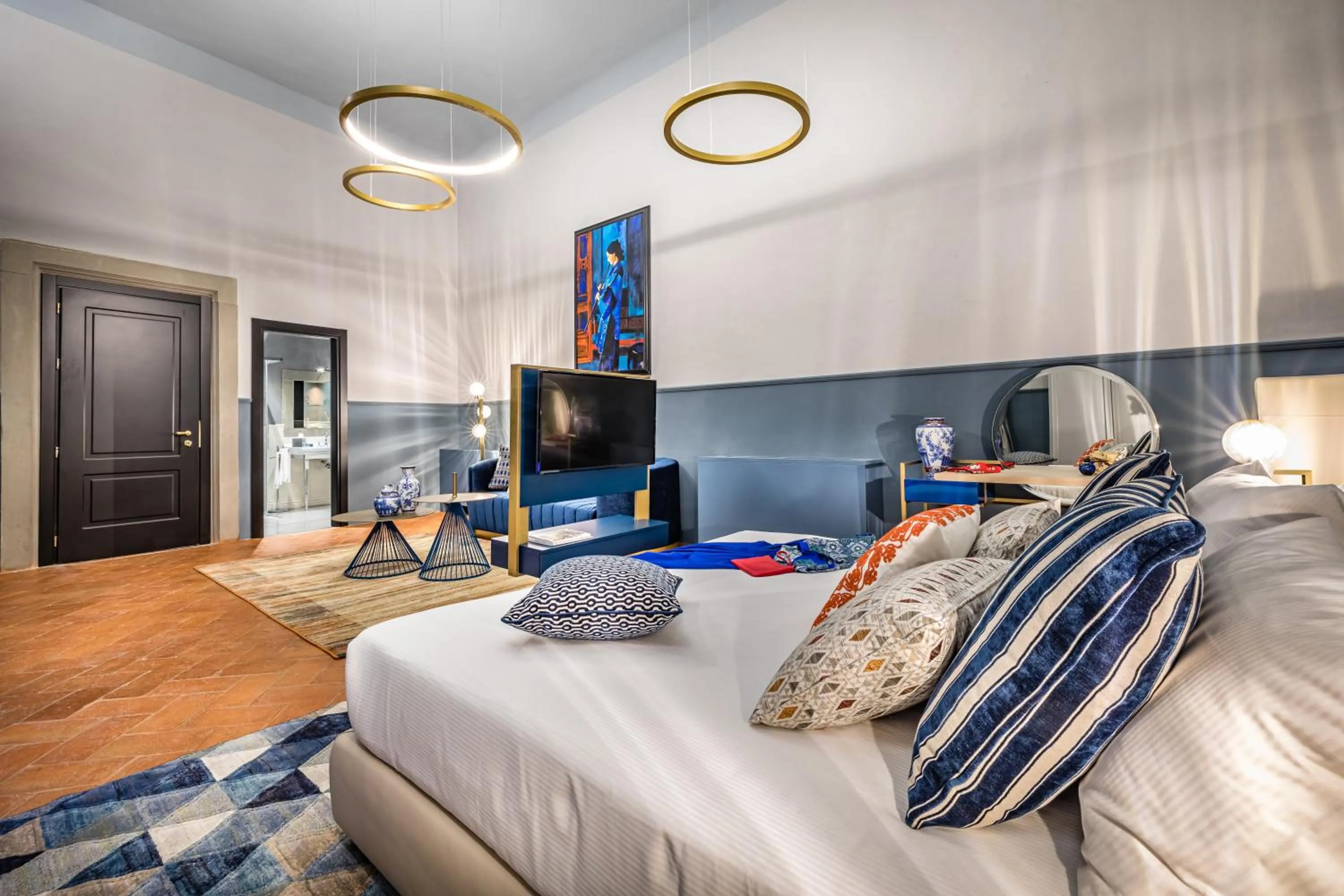 Photo of the whole room, Bed in Palazzo Bianca Cappello Residenza d'Epoca