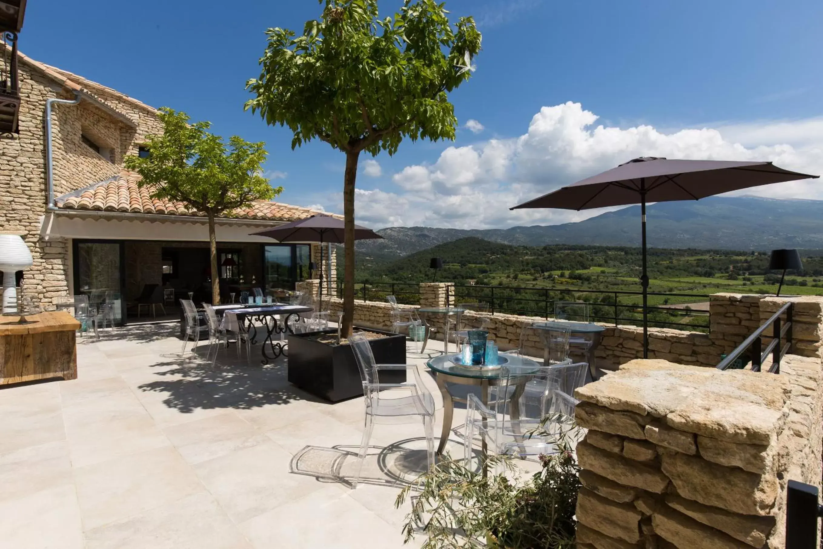 Balcony/Terrace, Restaurant/Places to Eat in Hôtel La Maison de Crillon