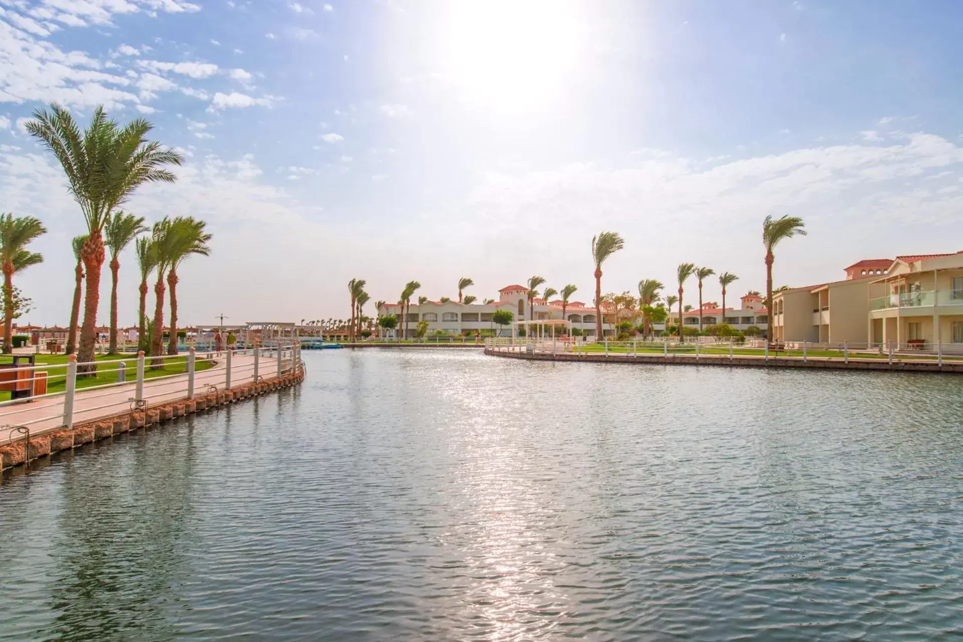 Lake view in Pickalbatros Dana Beach Resort - Aqua Park Lake view in Pickalbatros Dana Beach Resort - Aqua Park