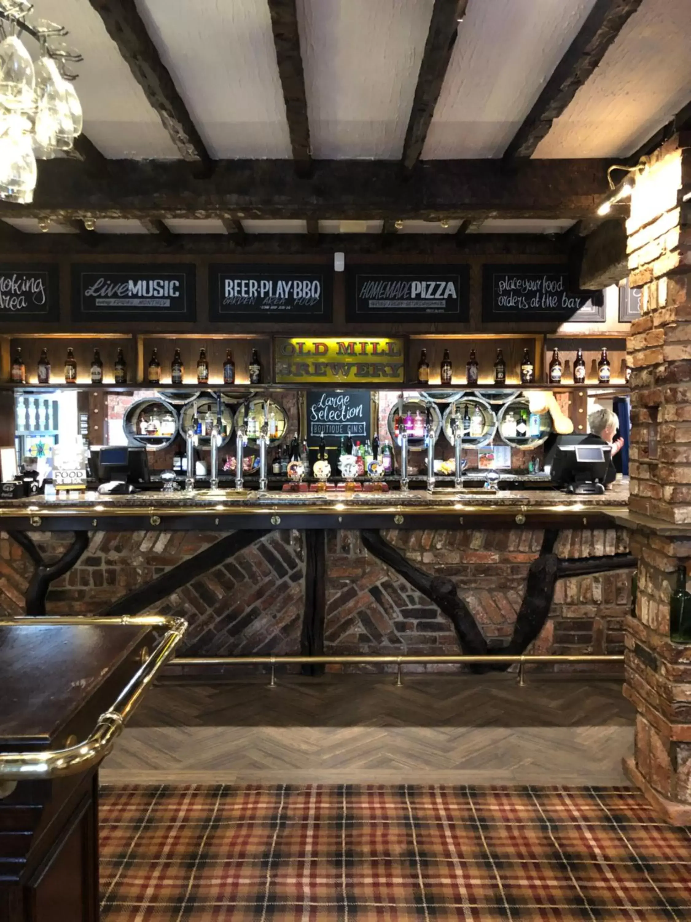 Lounge or bar in The Brewers Arms