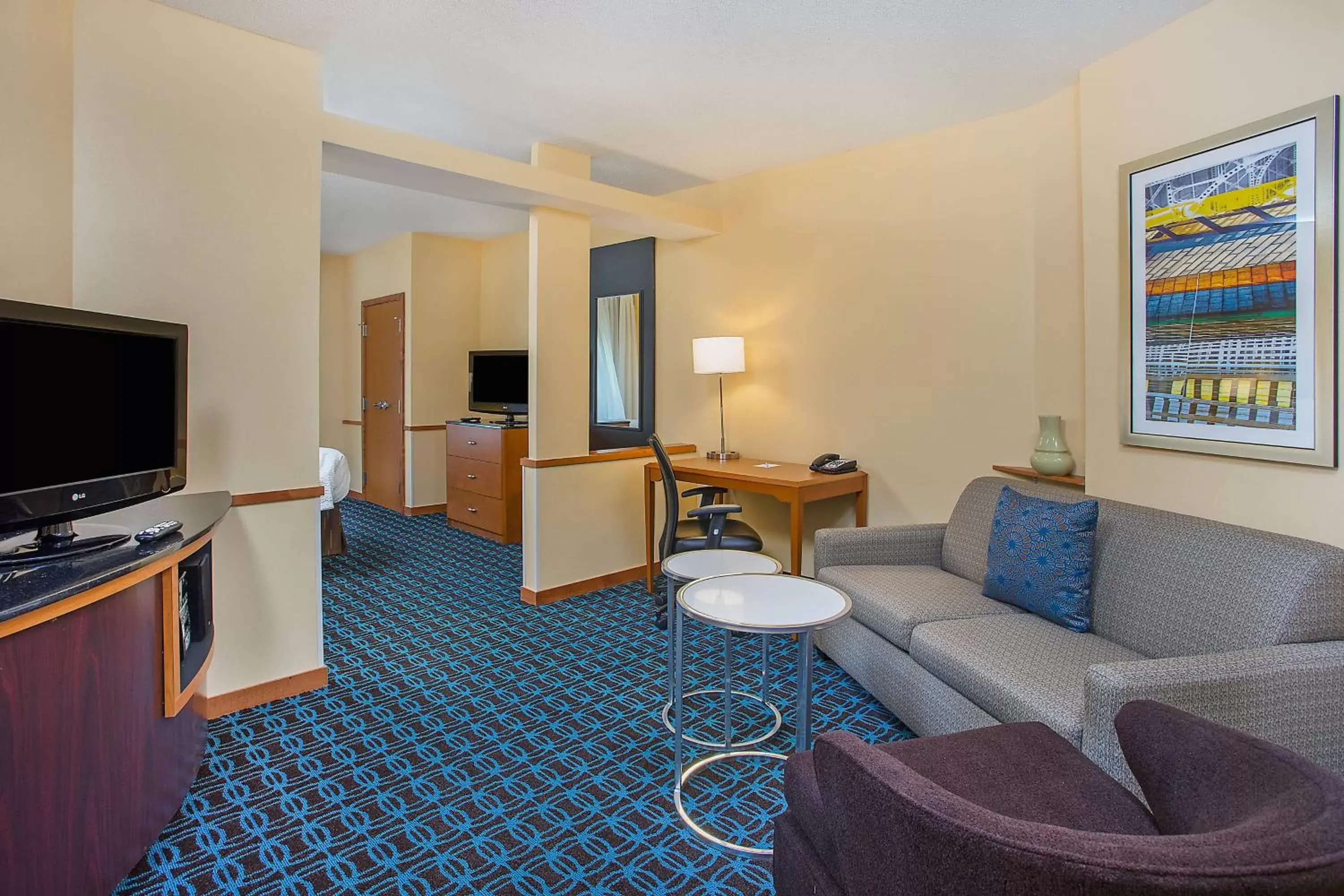 Living room, Seating Area in Fairfield Inn & Suites Cookeville