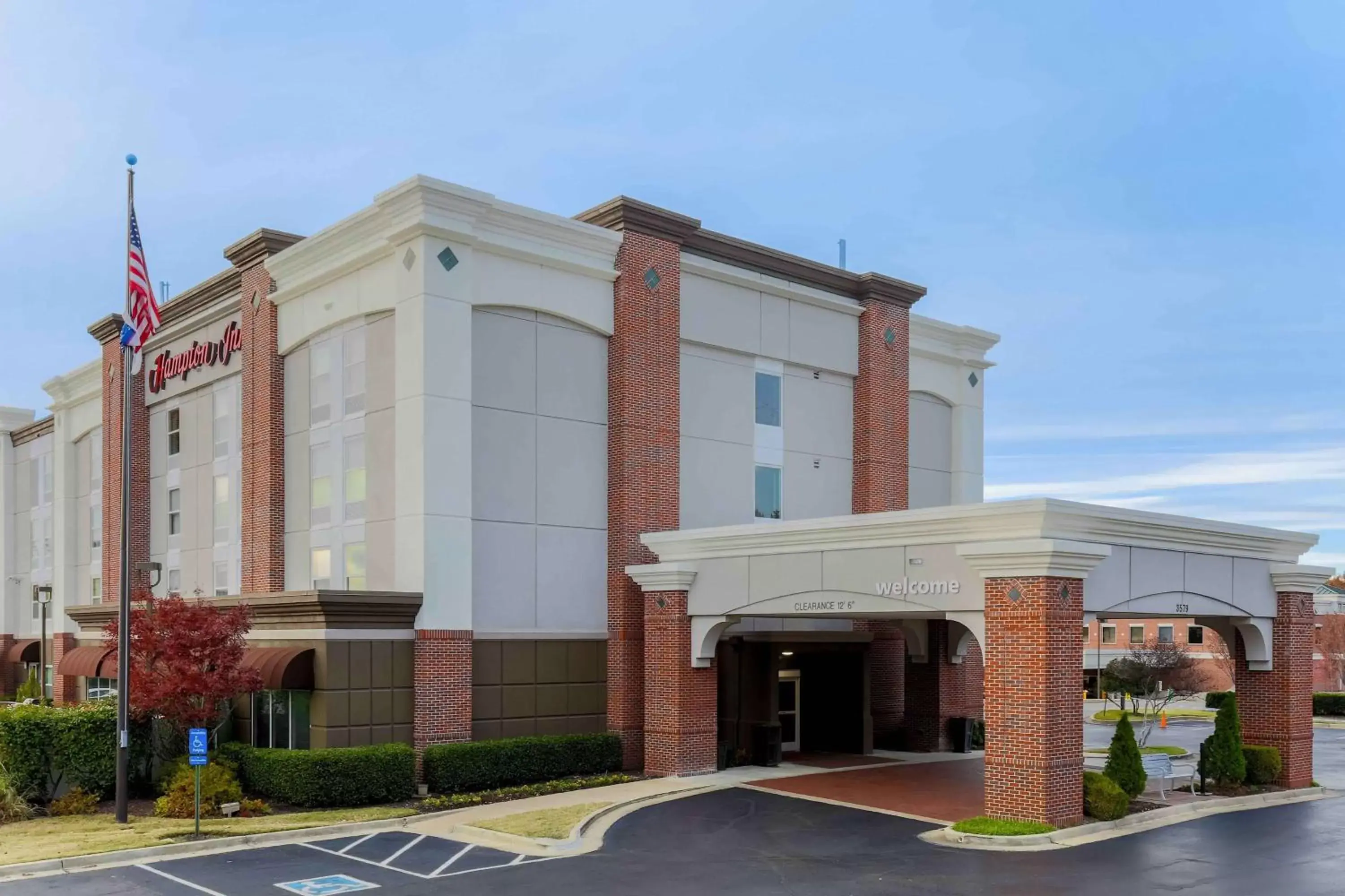 Property building in Hampton Inn Memphis-Southwind Property building in Hampton Inn Memphis-Southwind