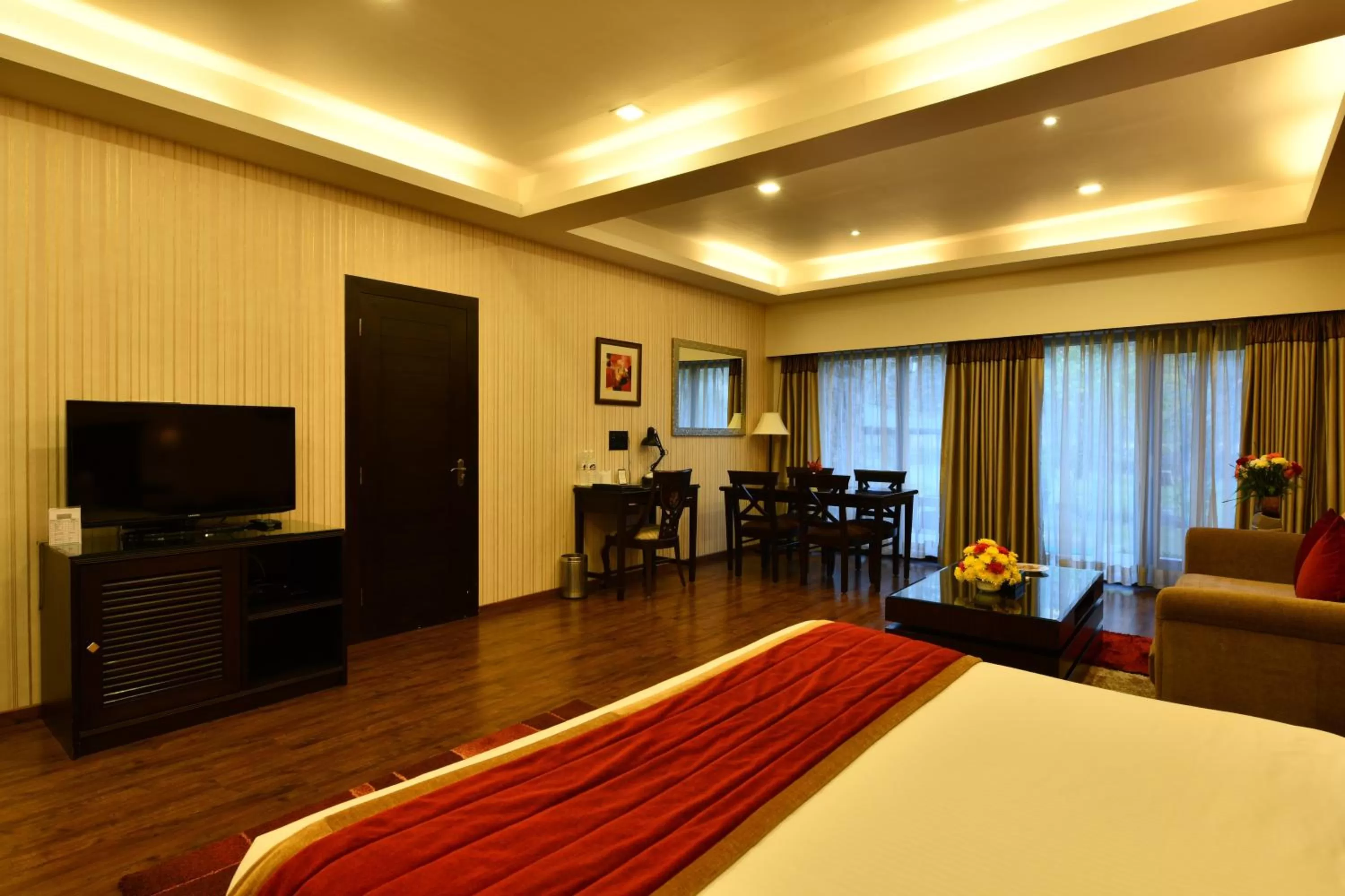 Bedroom, Bed in Span Resort and Spa, Manali