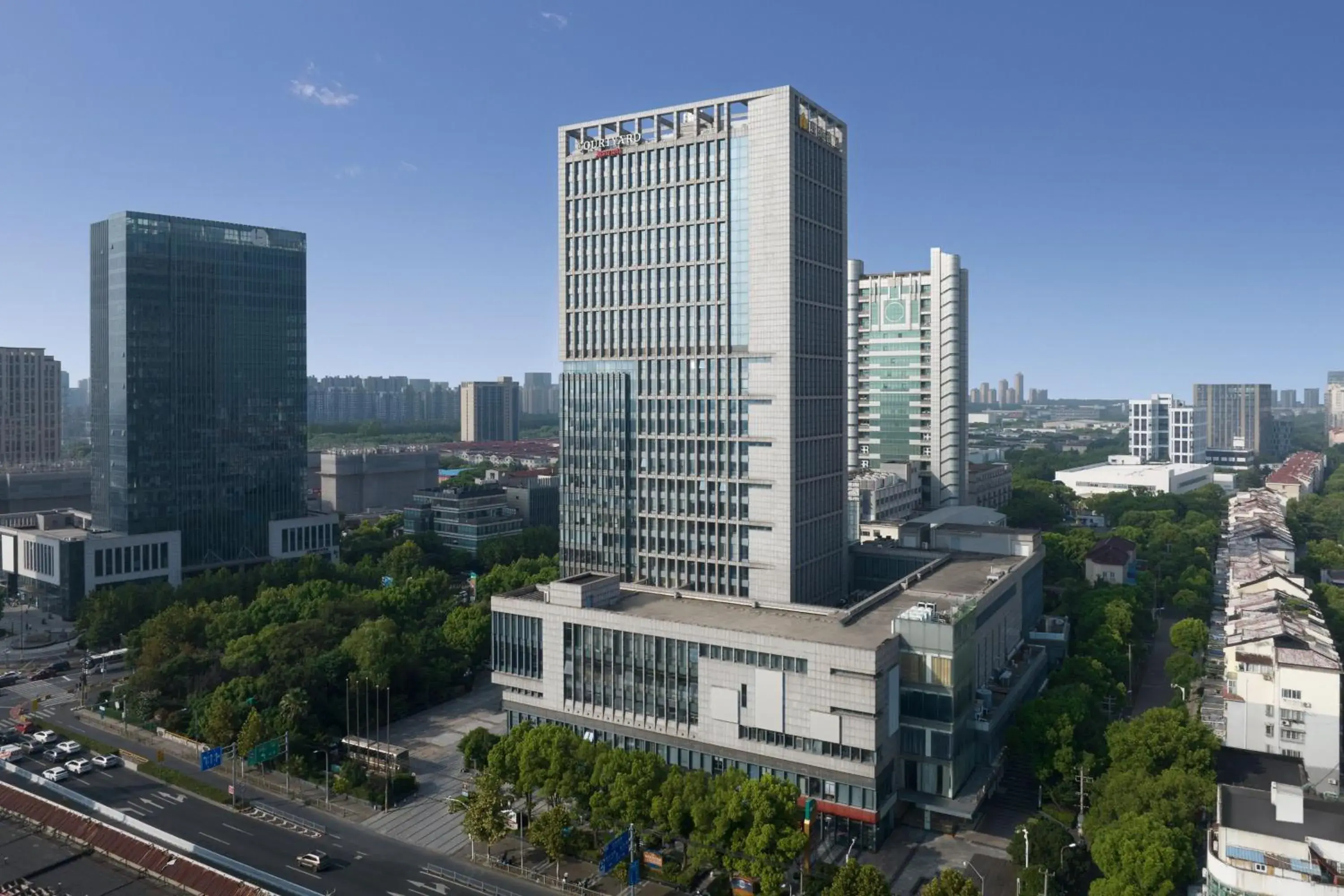 Property building in Courtyard by Marriott Shanghai Jiading