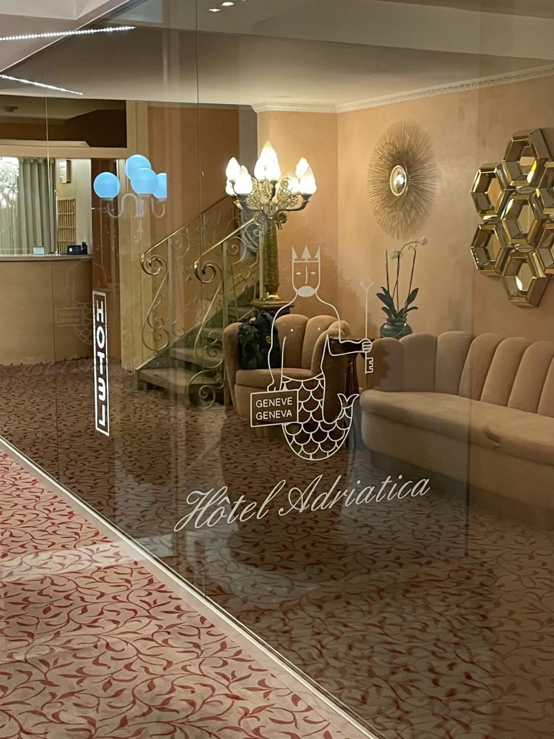 Facade/entrance in Hotel Adriatica Facade/entrance in Hotel Adriatica