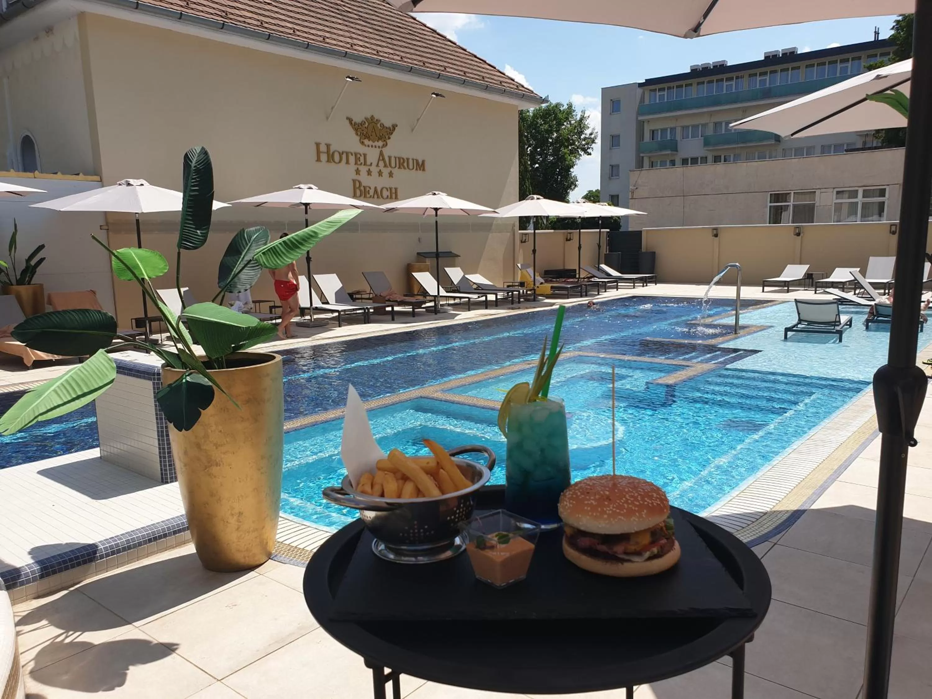 Food close-up in Hotel Aurum