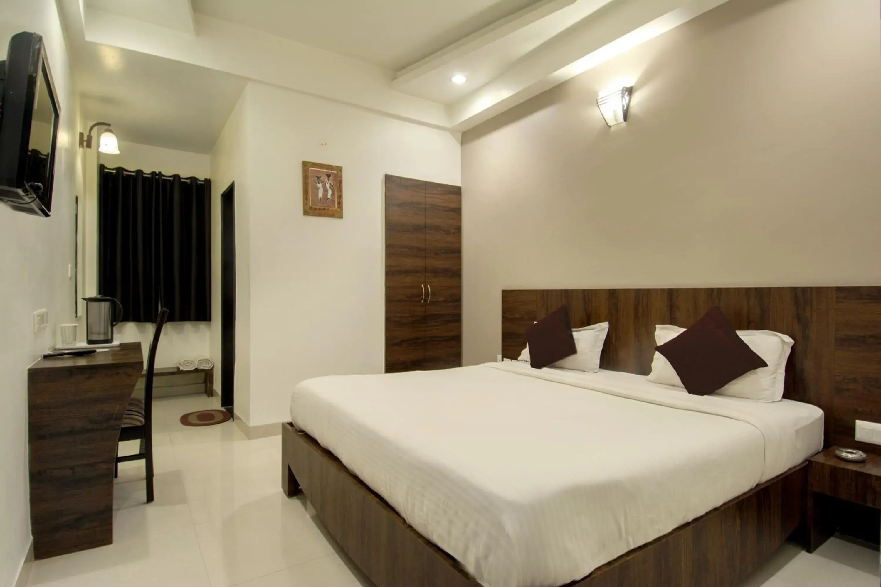 Bed in Hotel Metropolitan