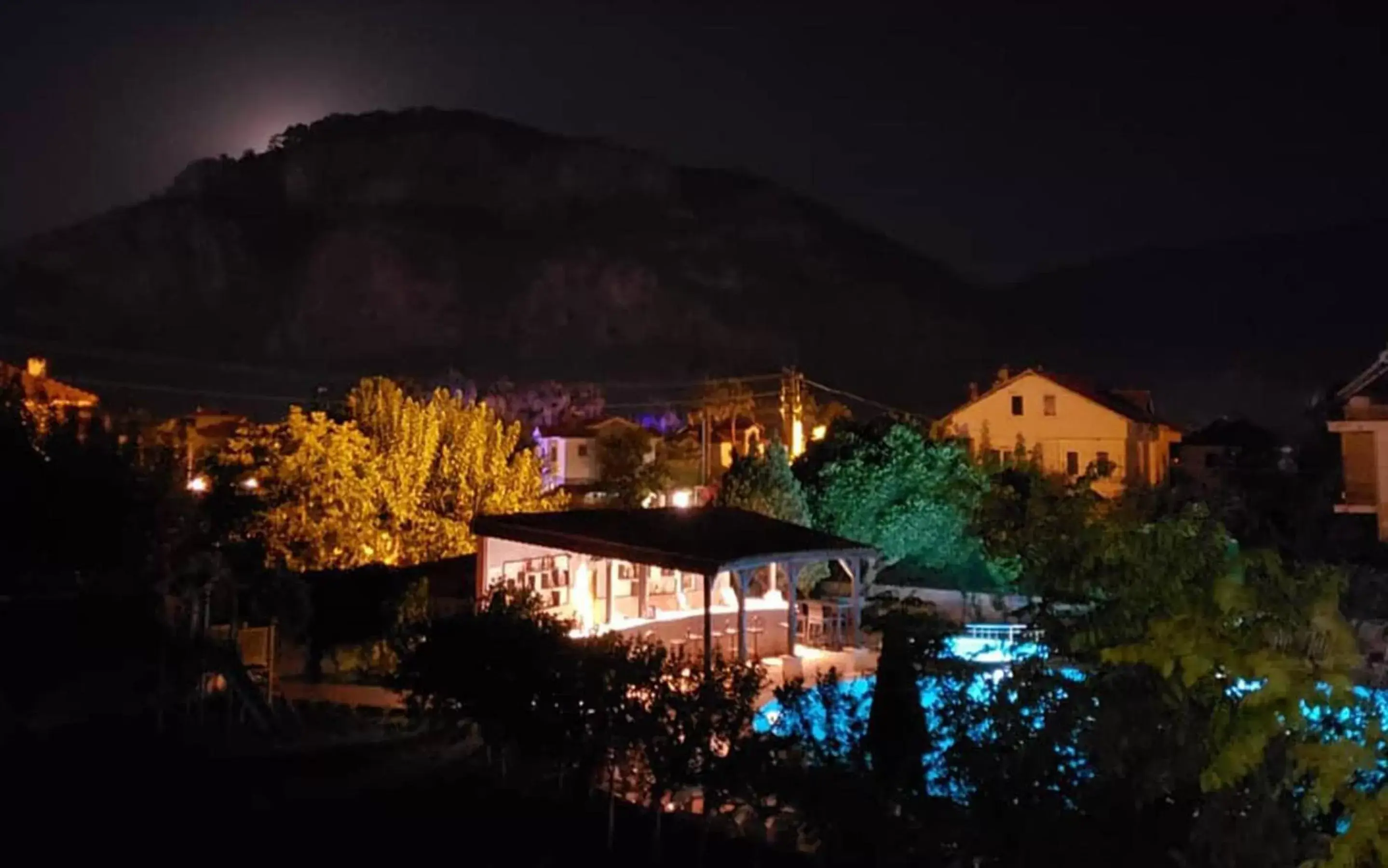 View (from property/room), Pool View in Hotel Palme Dalyan