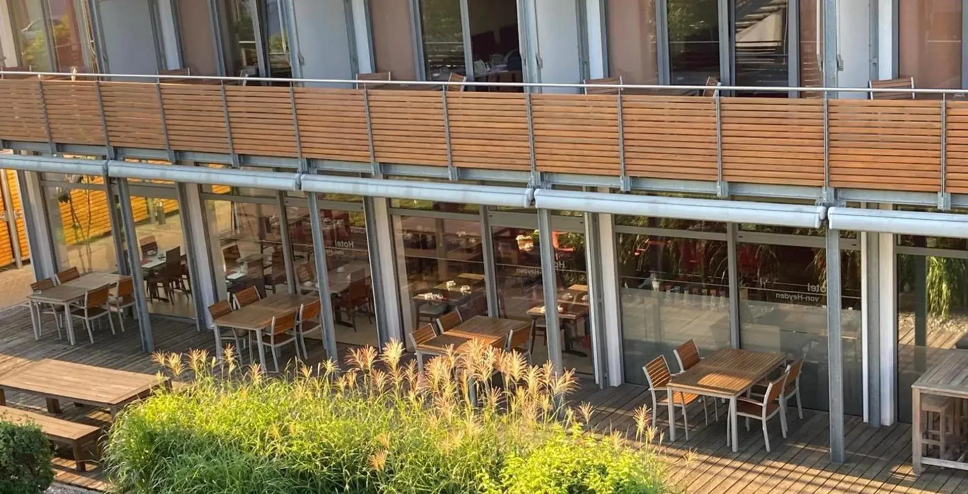 Balcony/Terrace in Hotel von Heyden