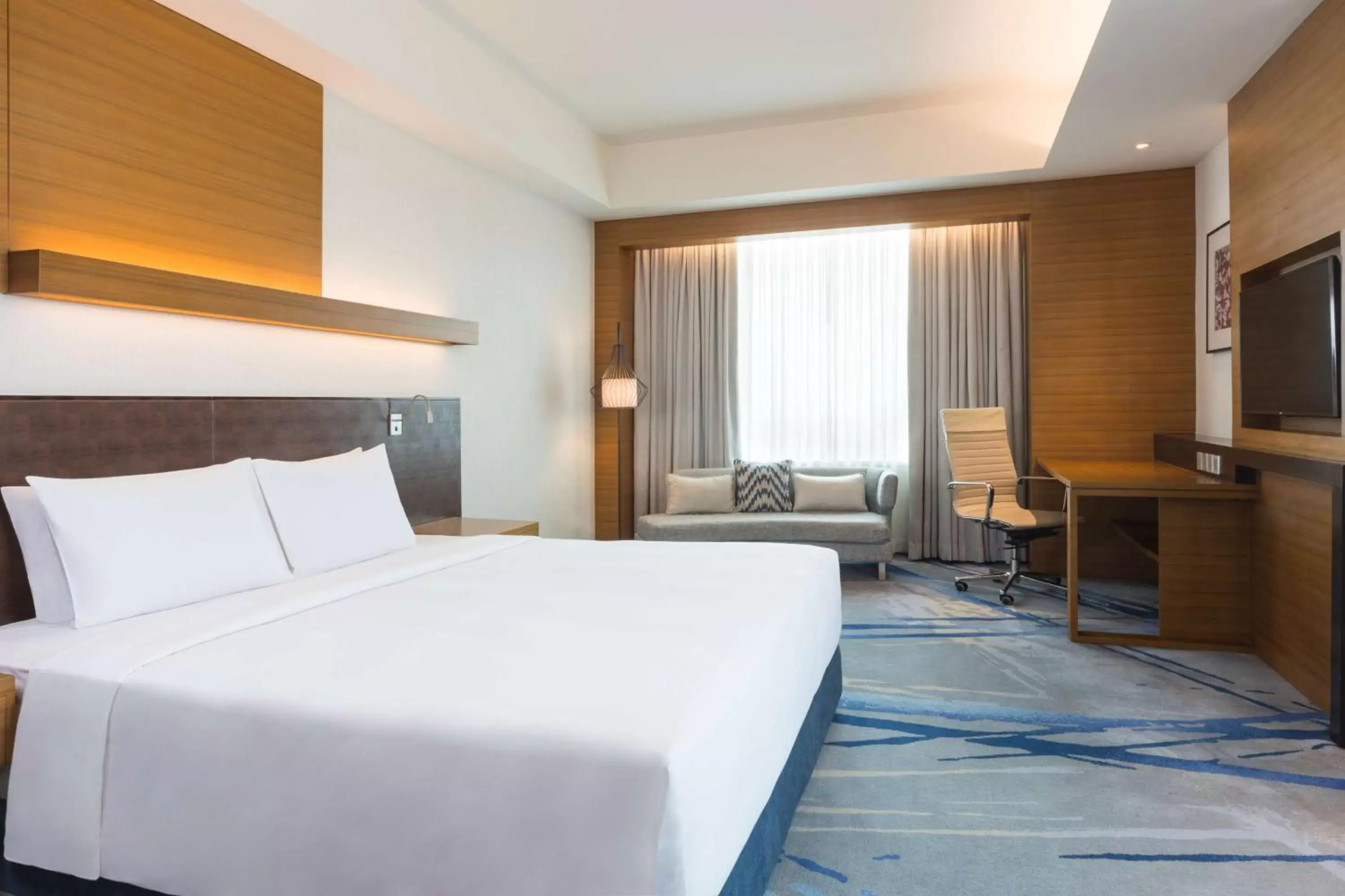 Bed in Radisson Blu Cebu