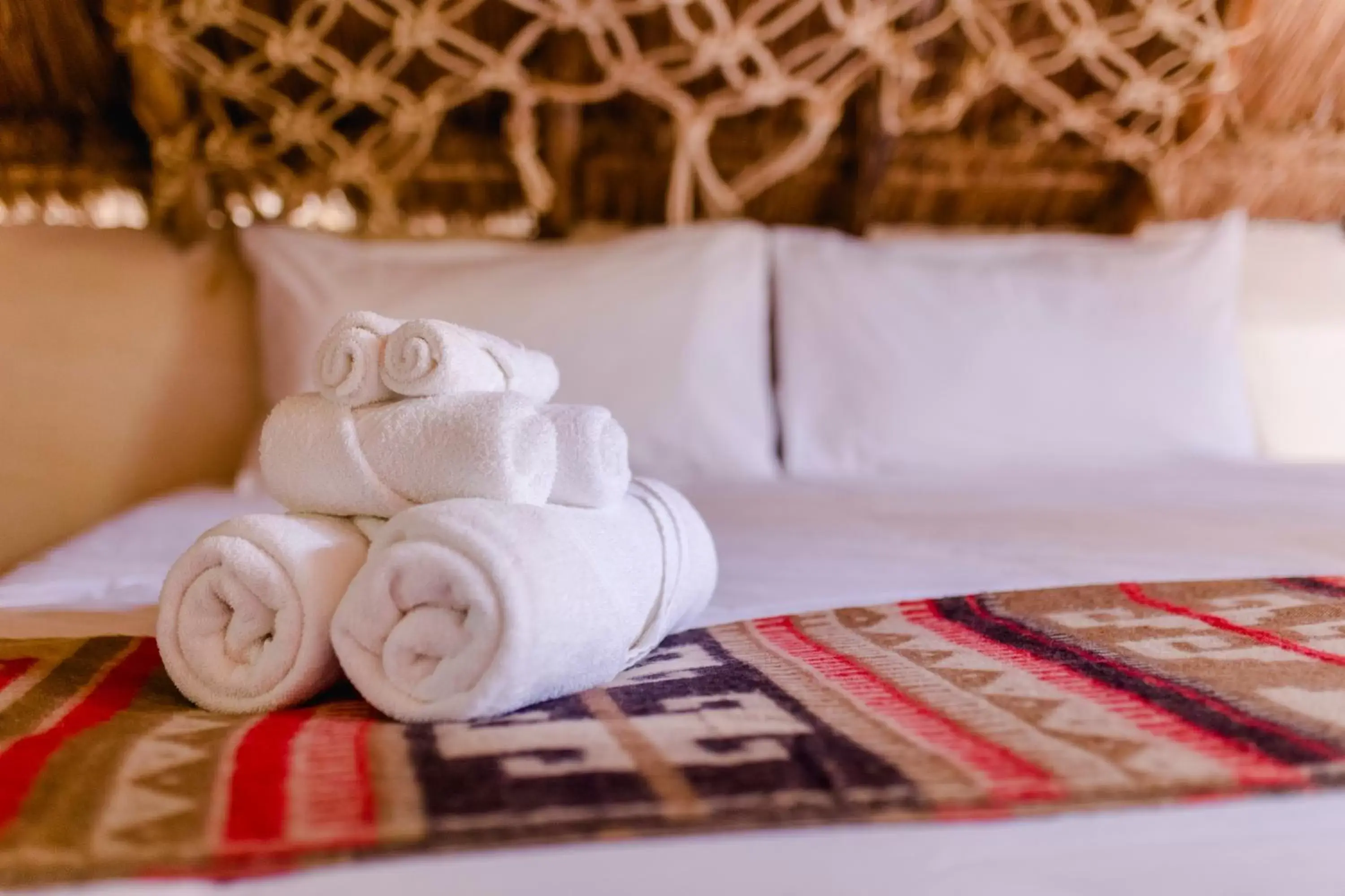 Decorative detail, Bed in Serena Tulum - Adults Only