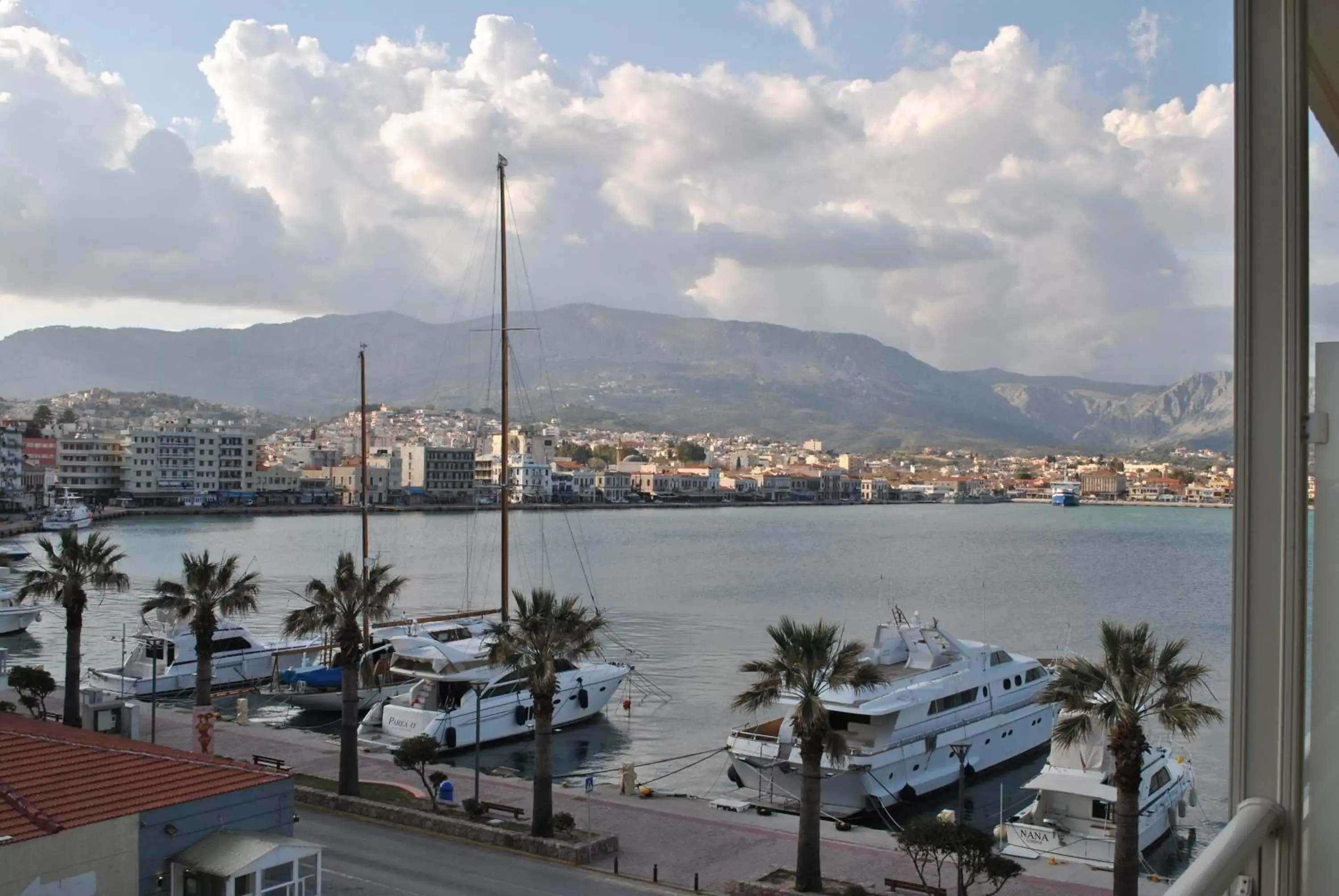 City view, River View in Chios Chandris