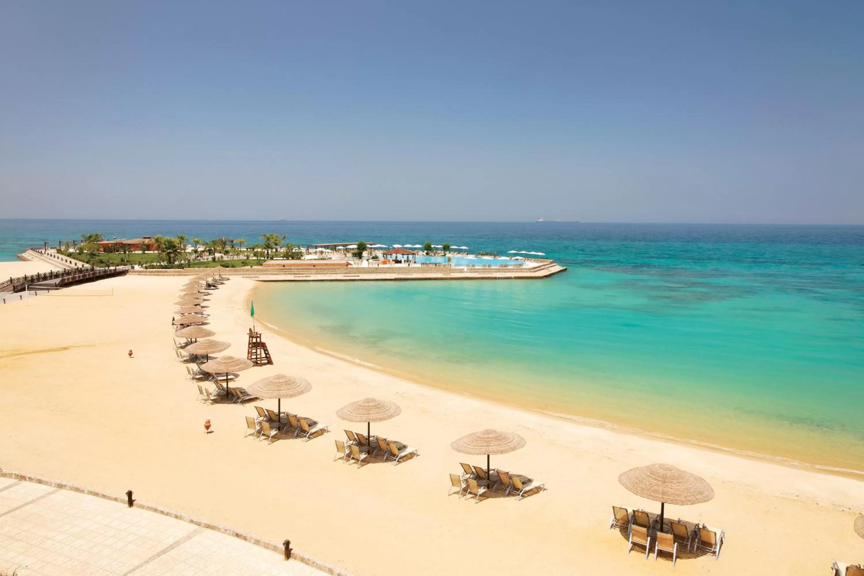 Beach in Mövenpick Resort El Sokhna