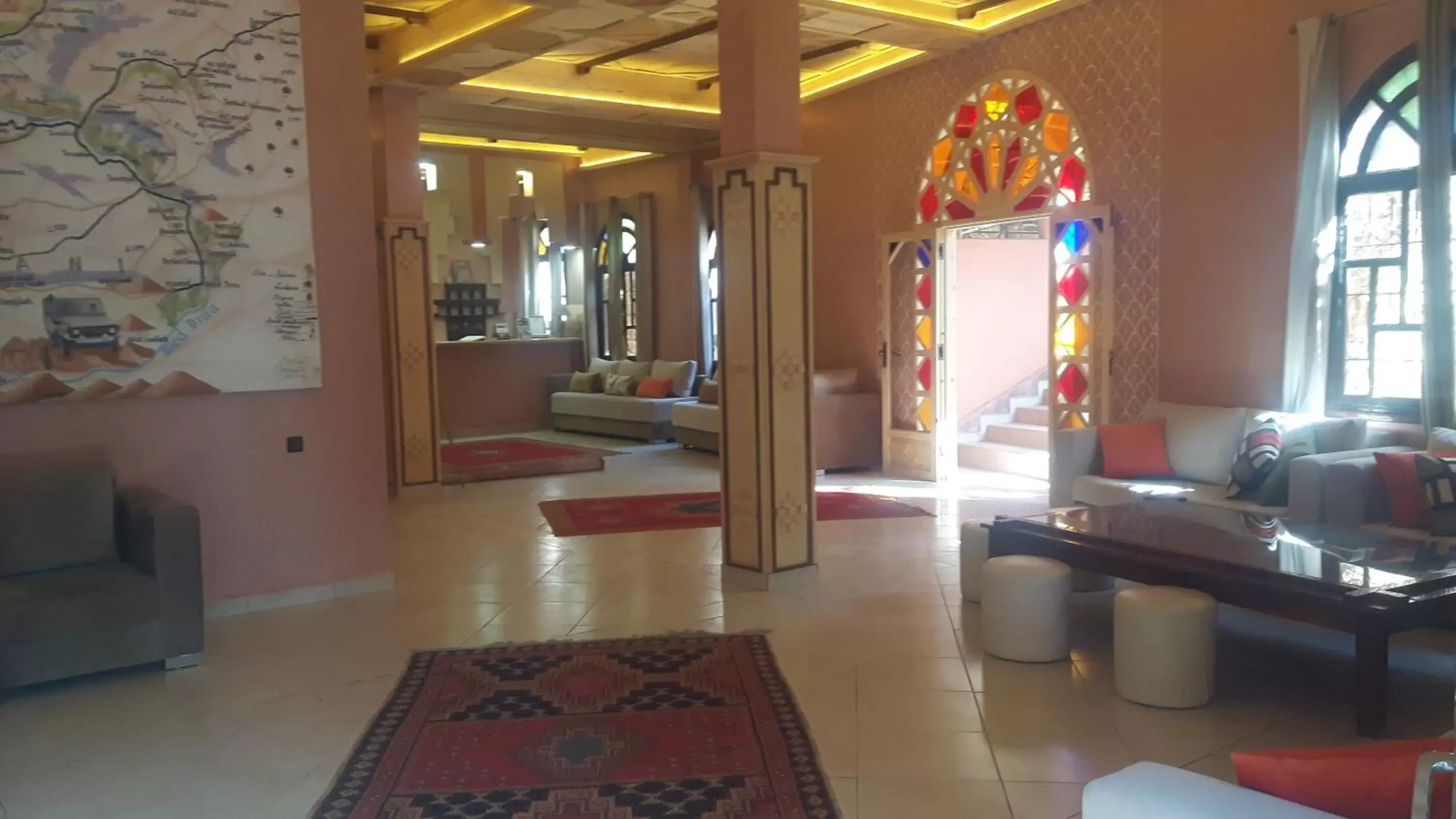 Lobby or reception, Seating Area in Kasbah Sirocco