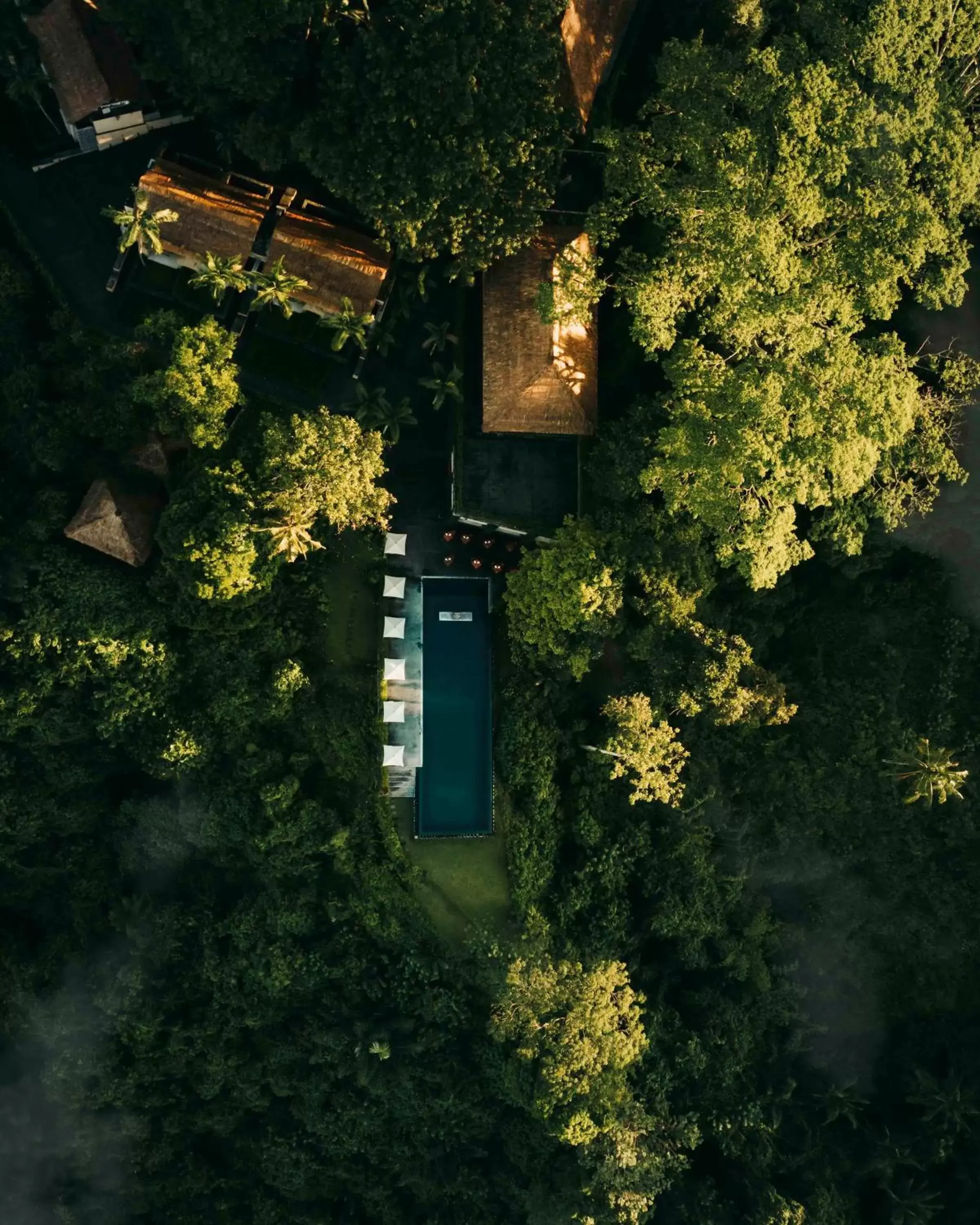 Property building, Bird's-eye View in Alila Ubud