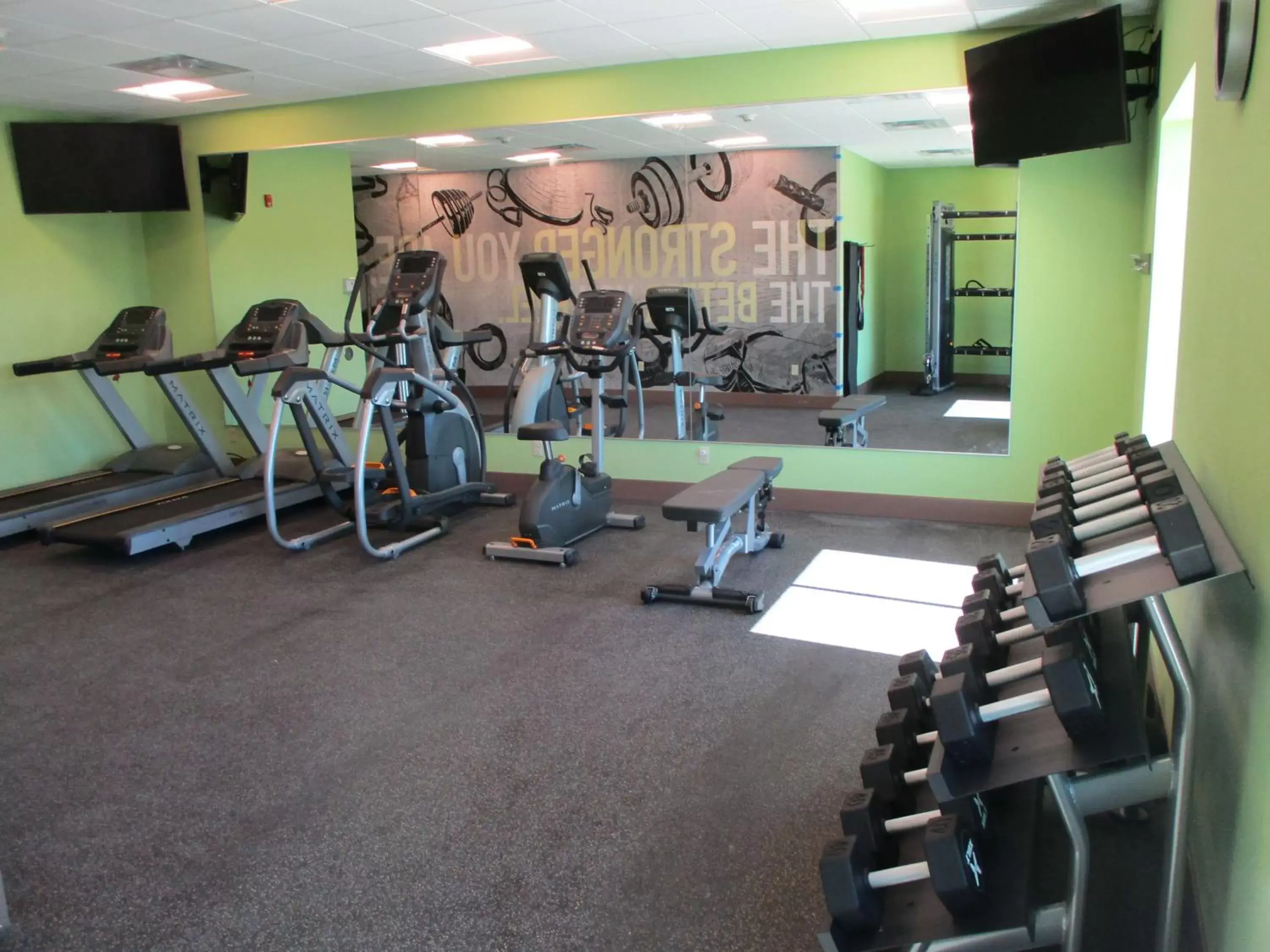 Fitness centre/facilities, Fitness Center/Facilities in La Quinta Inn & Suites by Wyndham Jackson-Cape Girardeau