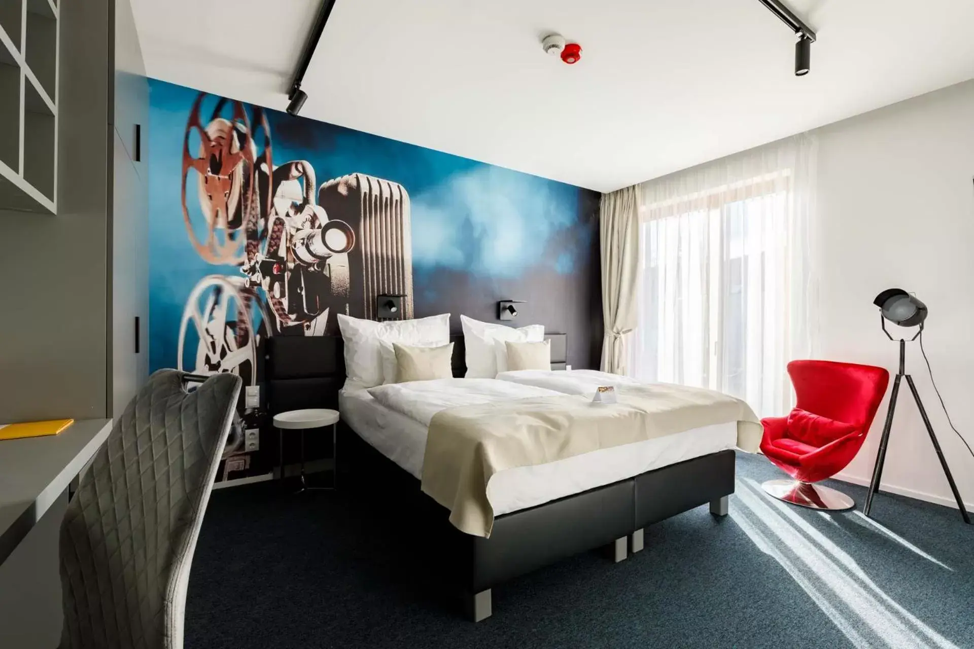 Bedroom, Bed in Hotel Historia Malomkert
