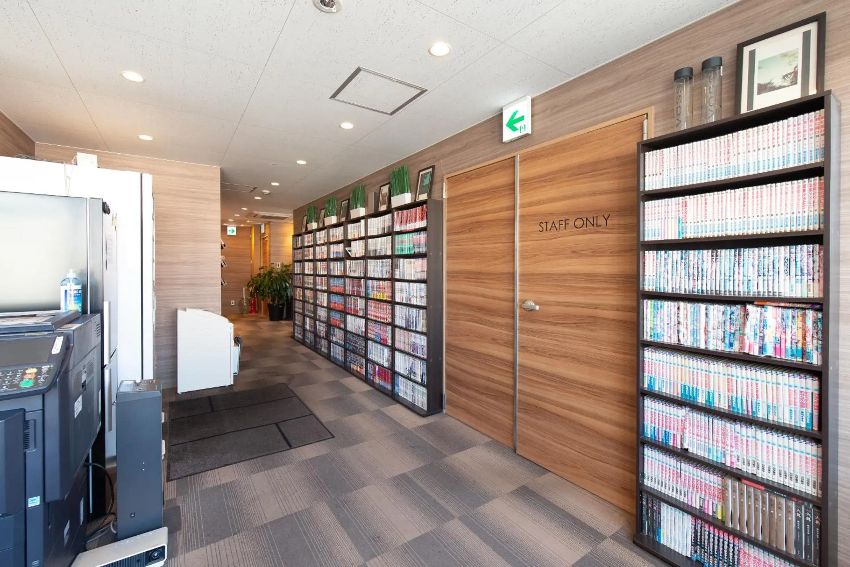Lobby or reception, Library in Tabist Hotel Smart Sleeps Oita Station