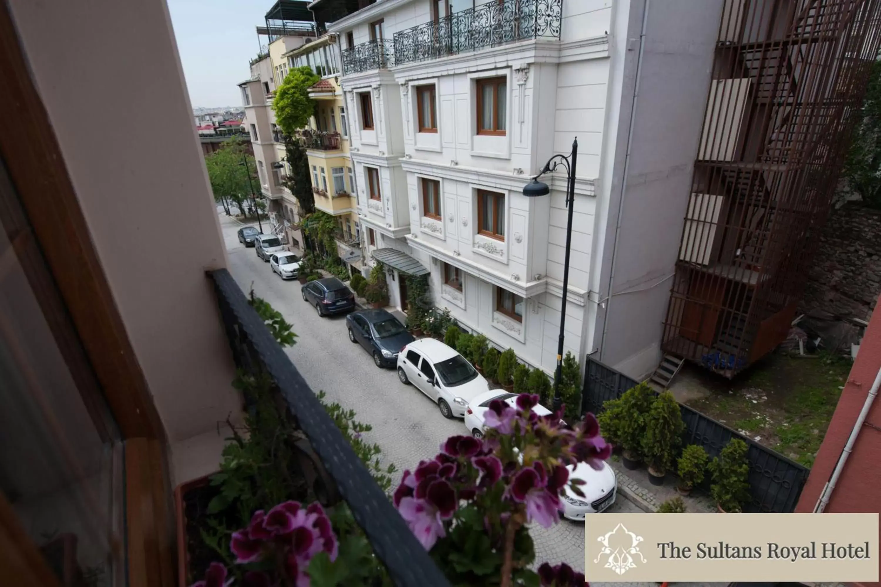Street view in Sultans Royal Hotel