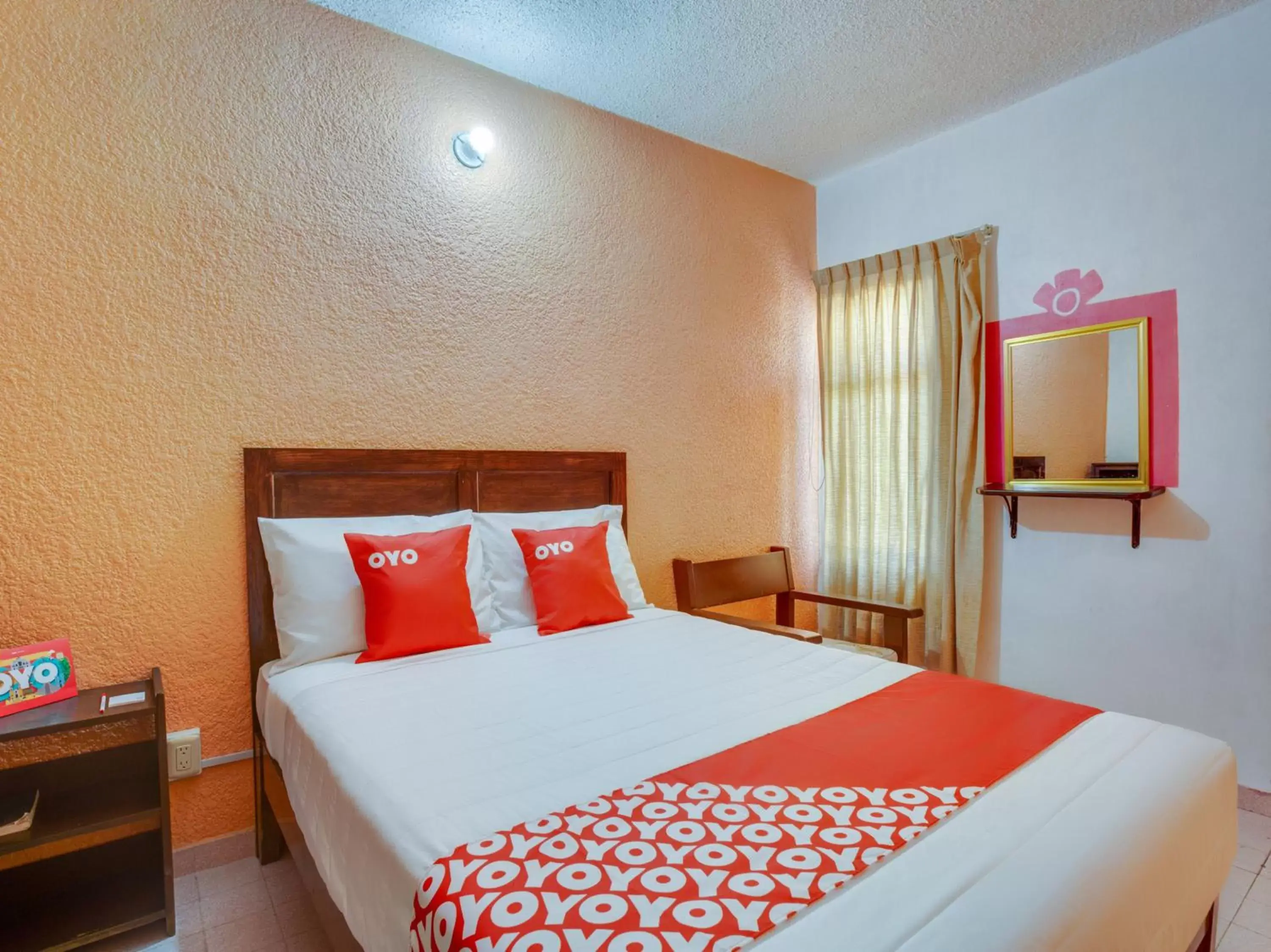 Bedroom in OYO Hotel Huautla, Oaxaca