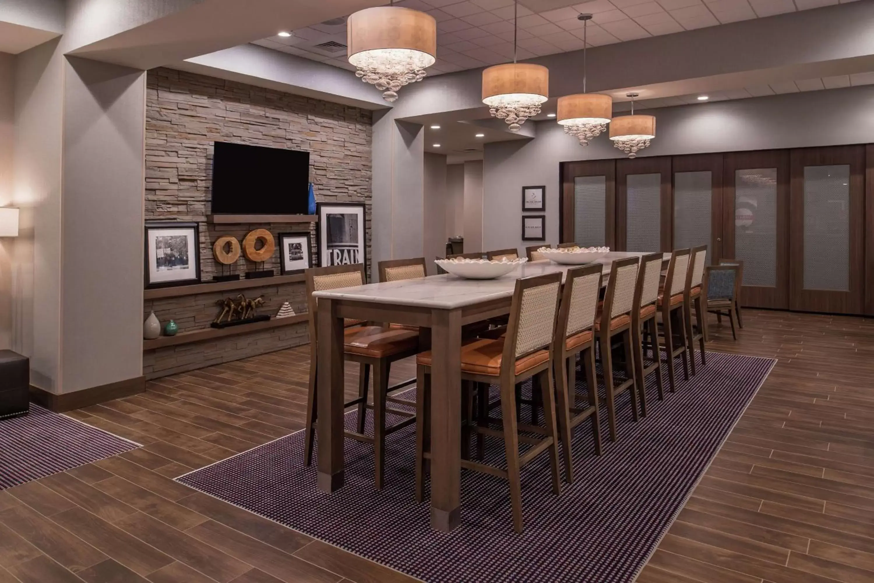 Lobby or reception, Dining Area in Hampton Inn Benson