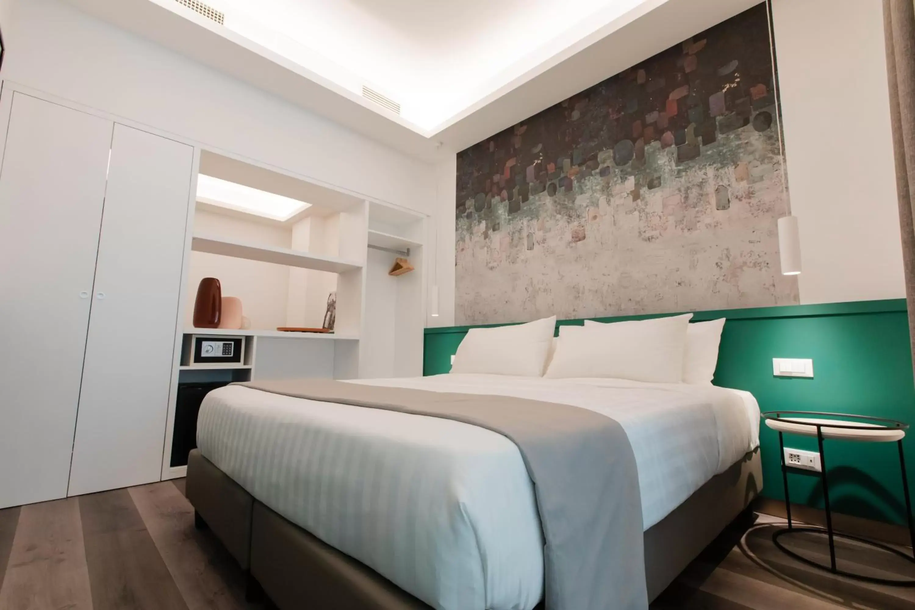 Bed in Smart Hotel Napoli