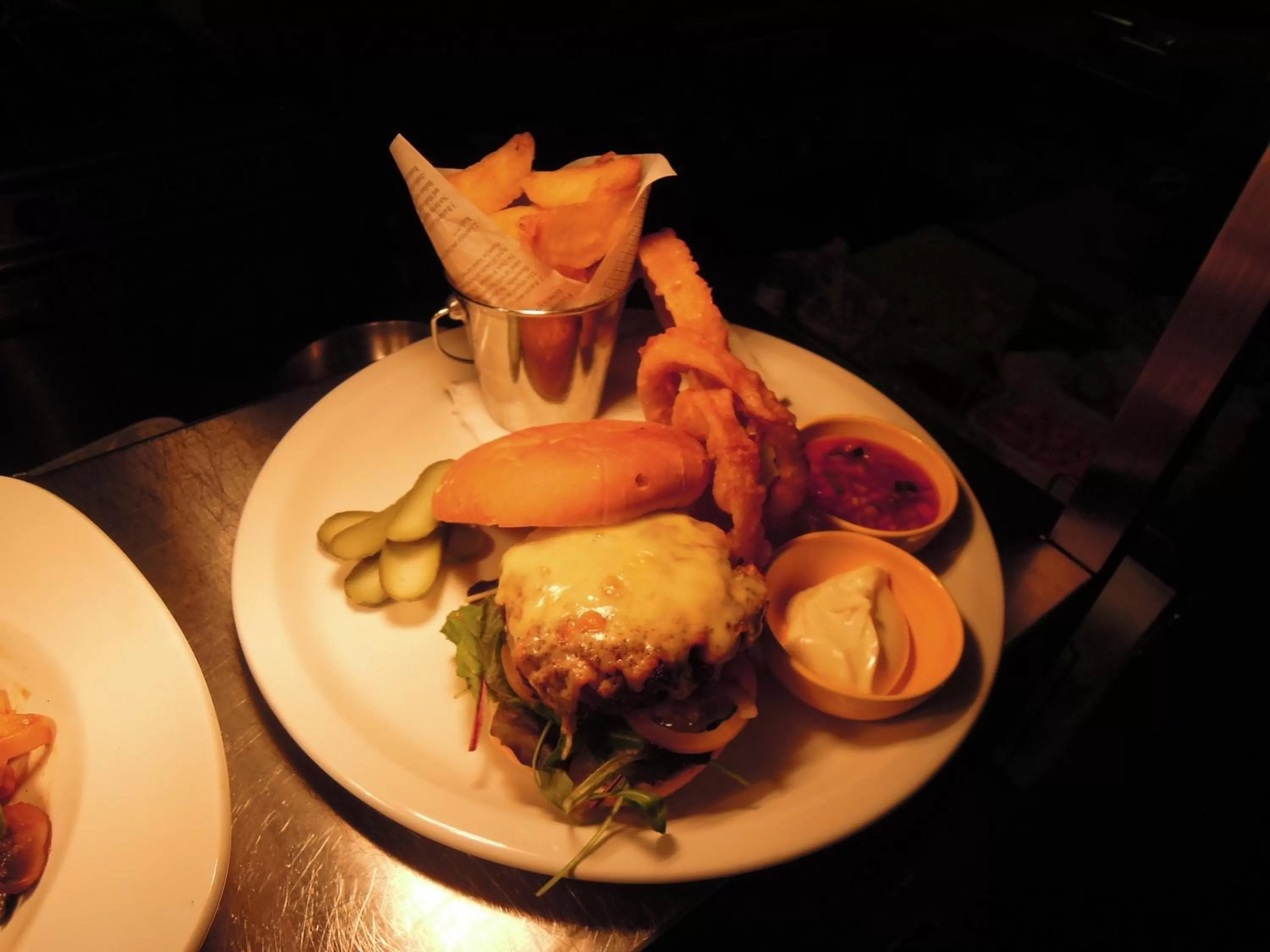 Food close-up in The Black Bull at Nateby