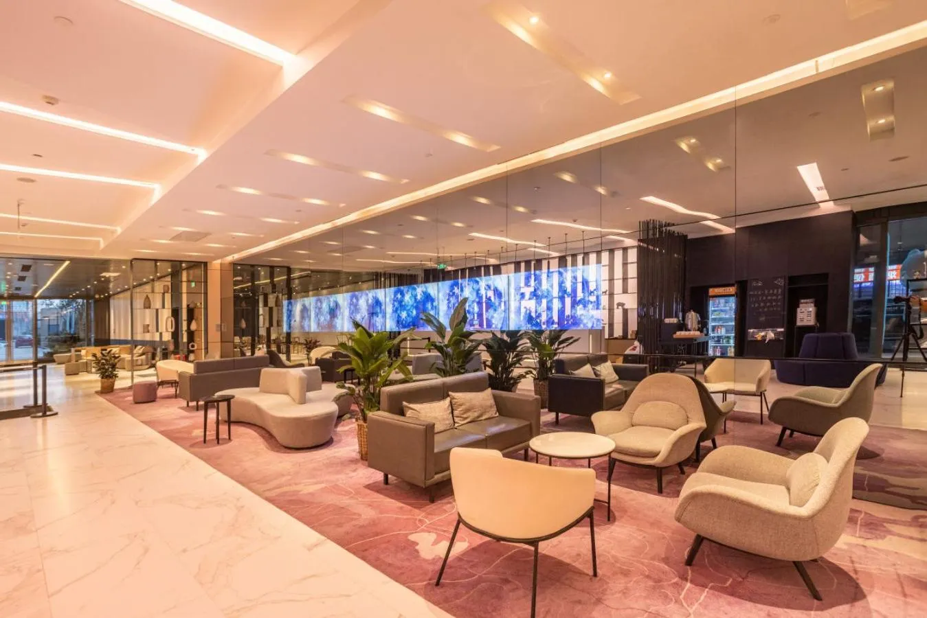 Seating area in INNSiDE by Meliá Zhengzhou