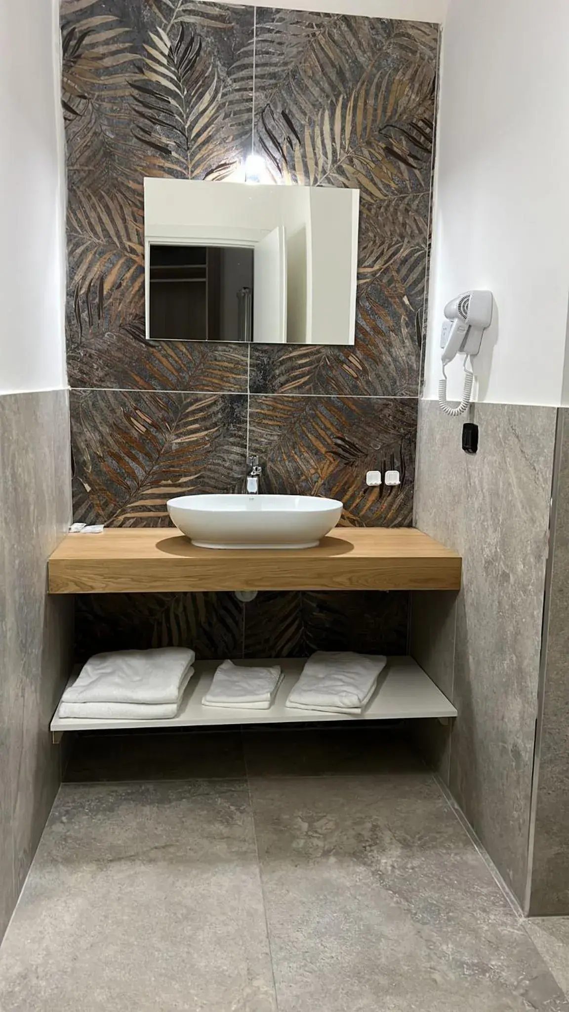 Bathroom in Hotel Barbato