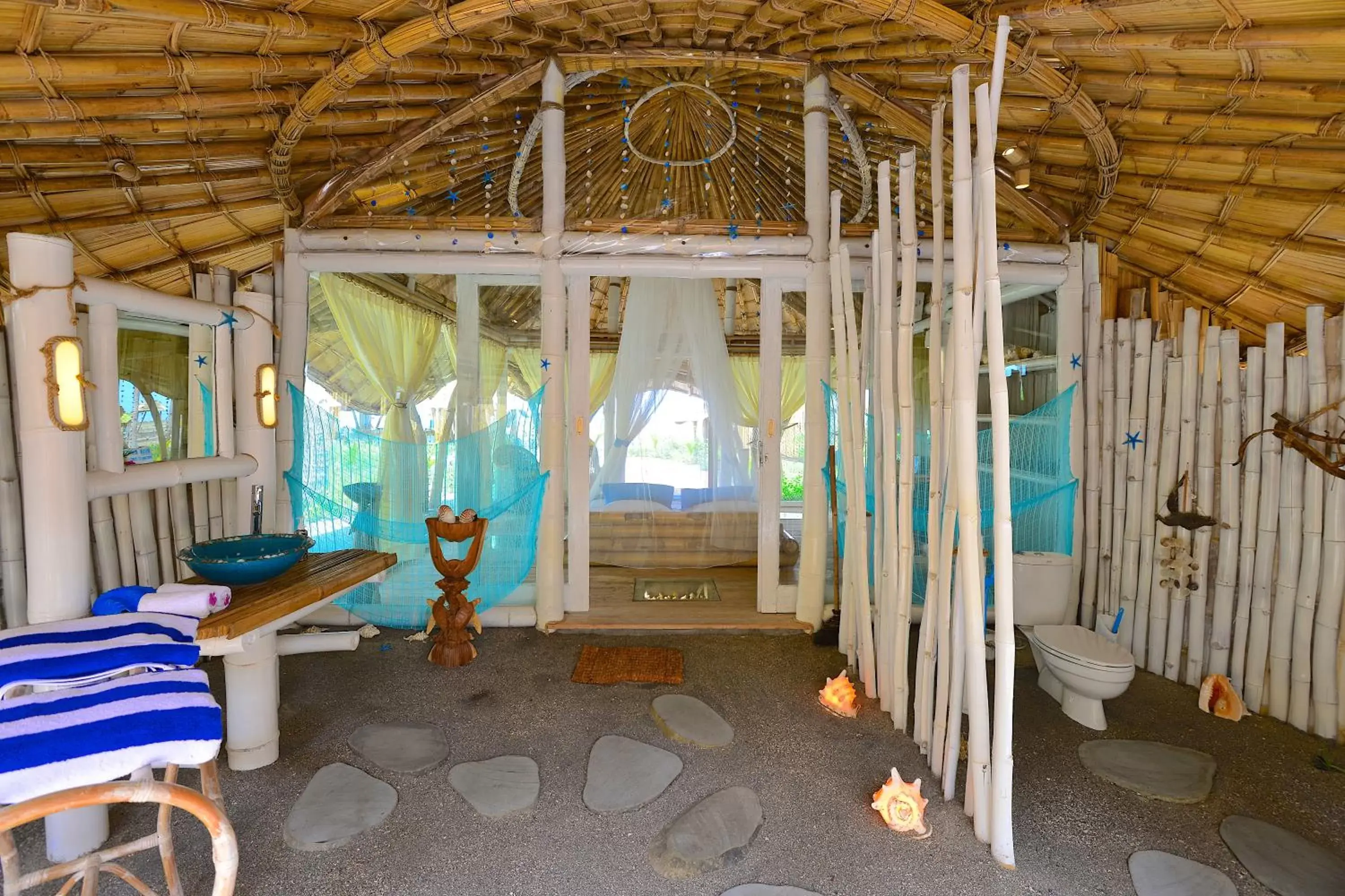 Bathroom in Coconut Garden Beach Resort