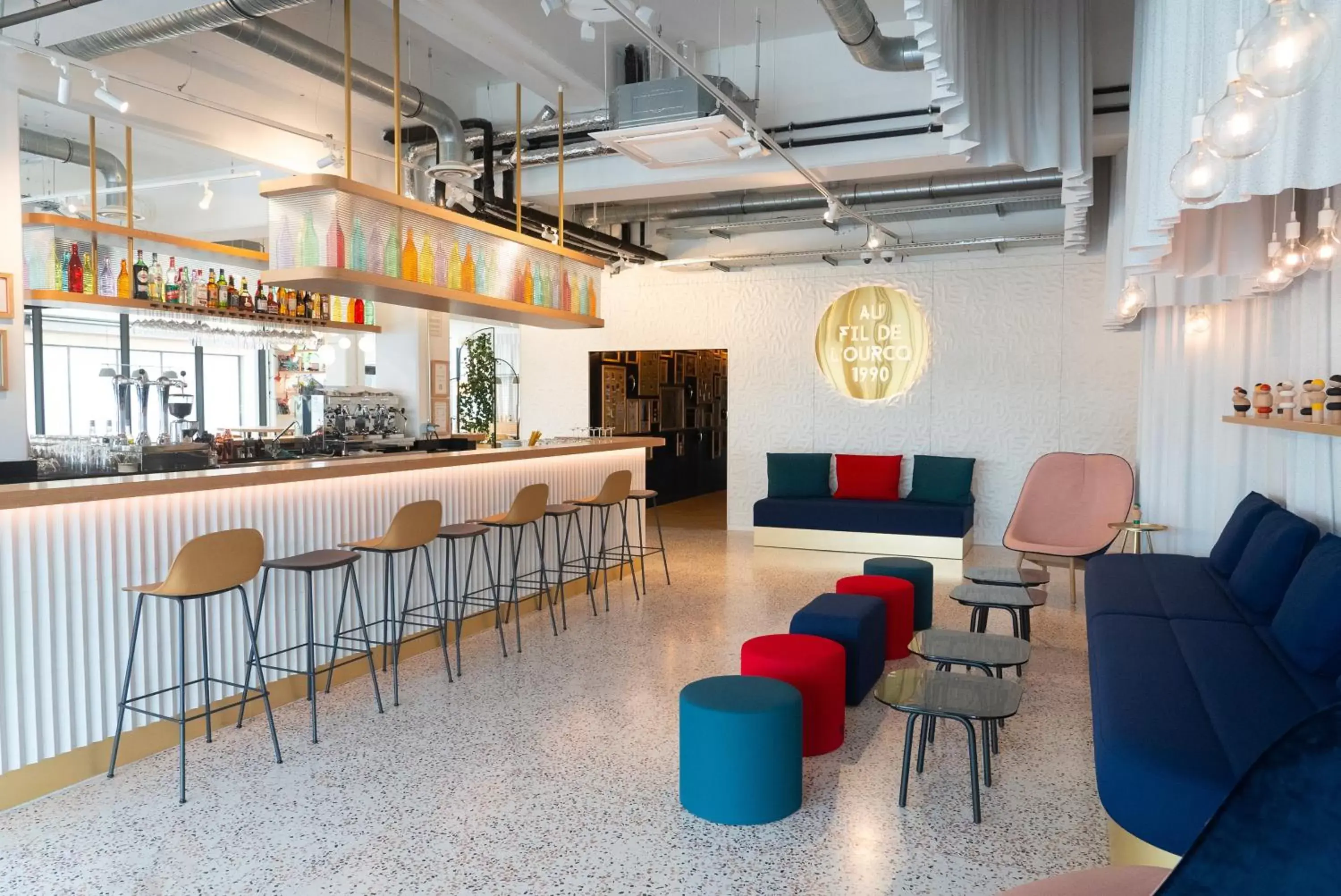 Lobby or reception, Lounge/Bar in ibis Styles Paris Romainville