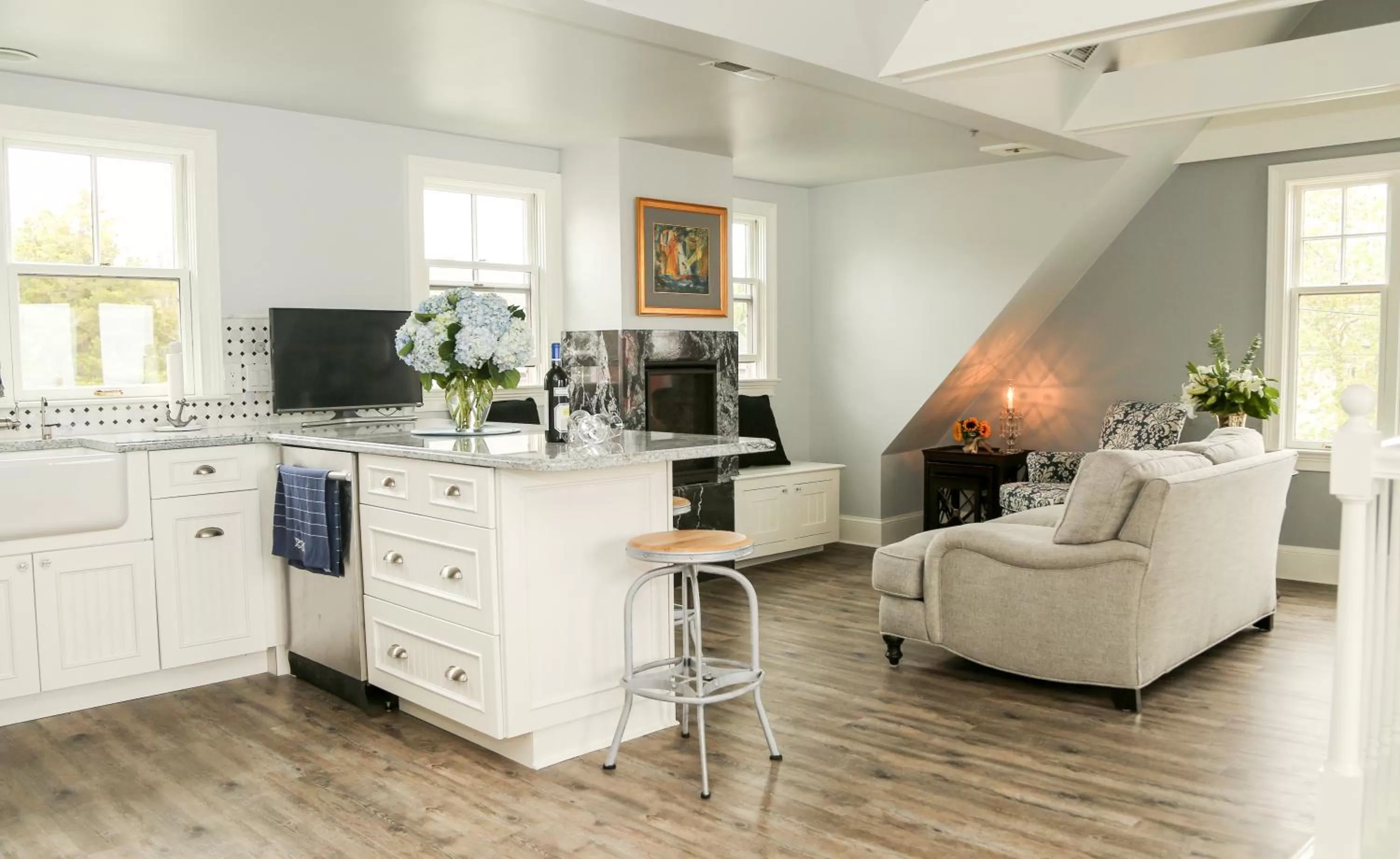 Living room in Almondy Inn Bed & Breakfast