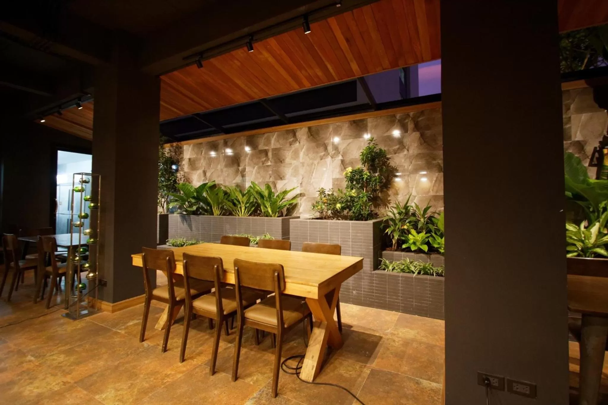 Garden in The Bedrooms Boutique Hotel Bangkok