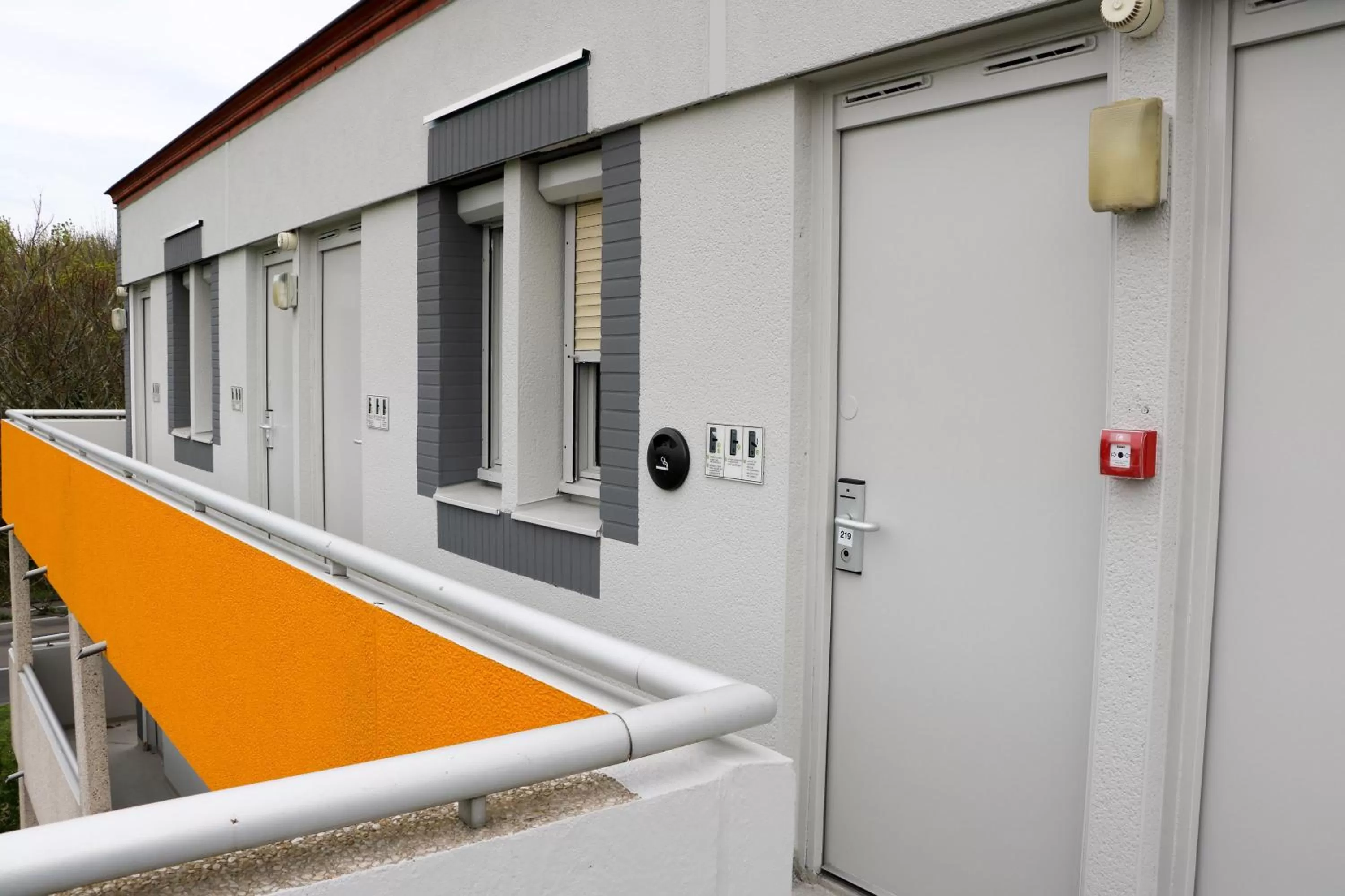 Balcony/Terrace in Premiere Classe Nantes Est St Sebastien Sur Loire