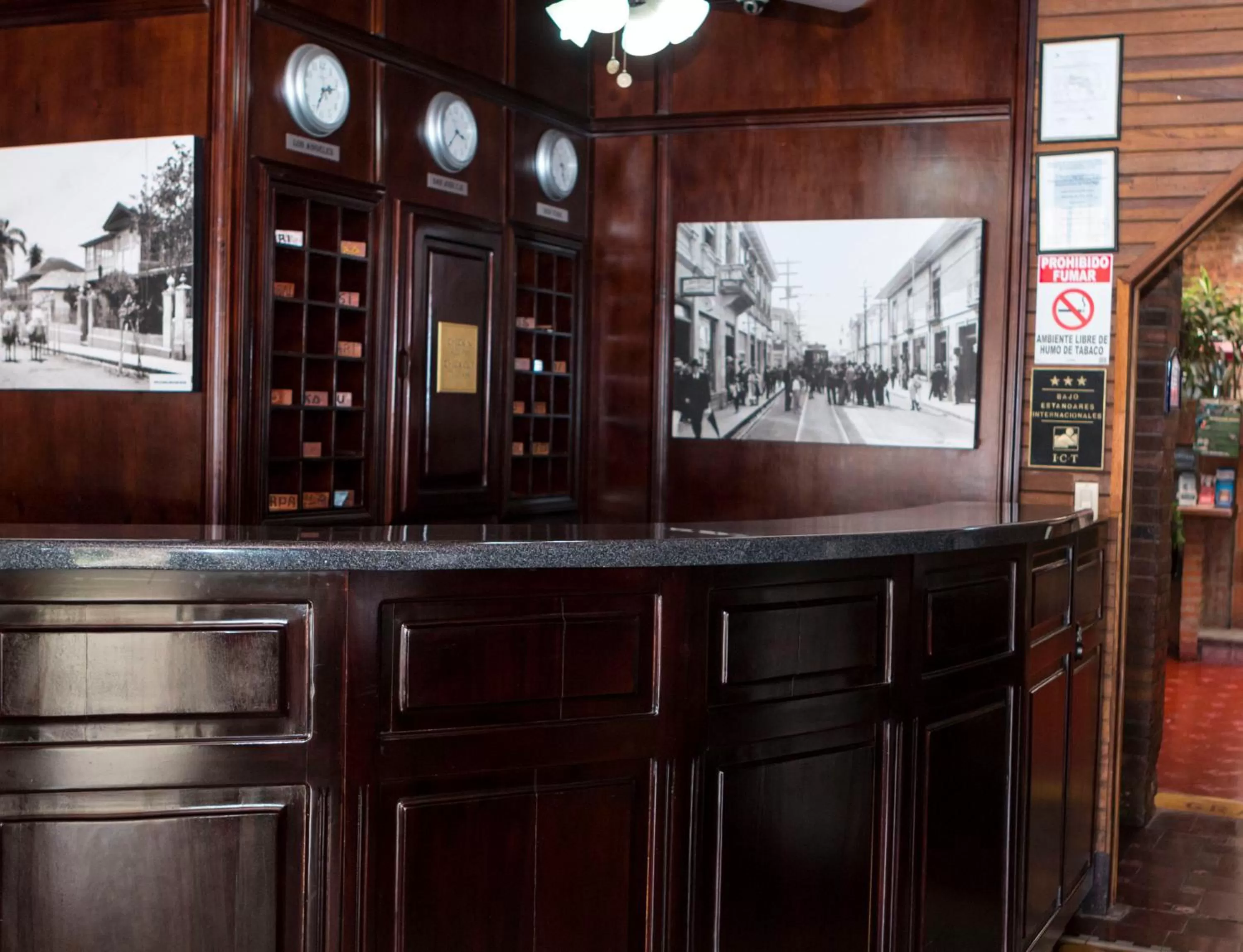 Lobby or reception in Hotel Dunn Inn