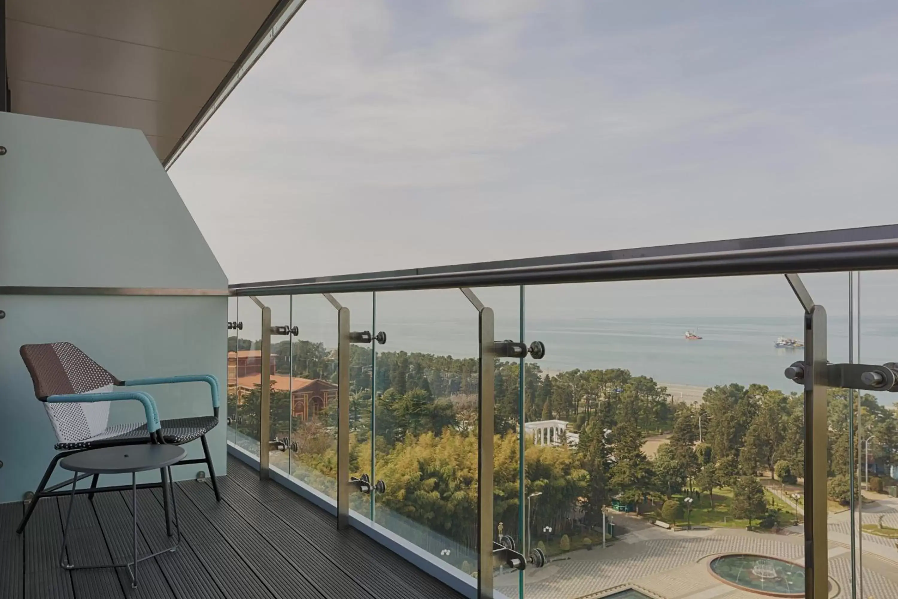 Photo of the whole room, Balcony/Terrace in Le Meridien Batumi