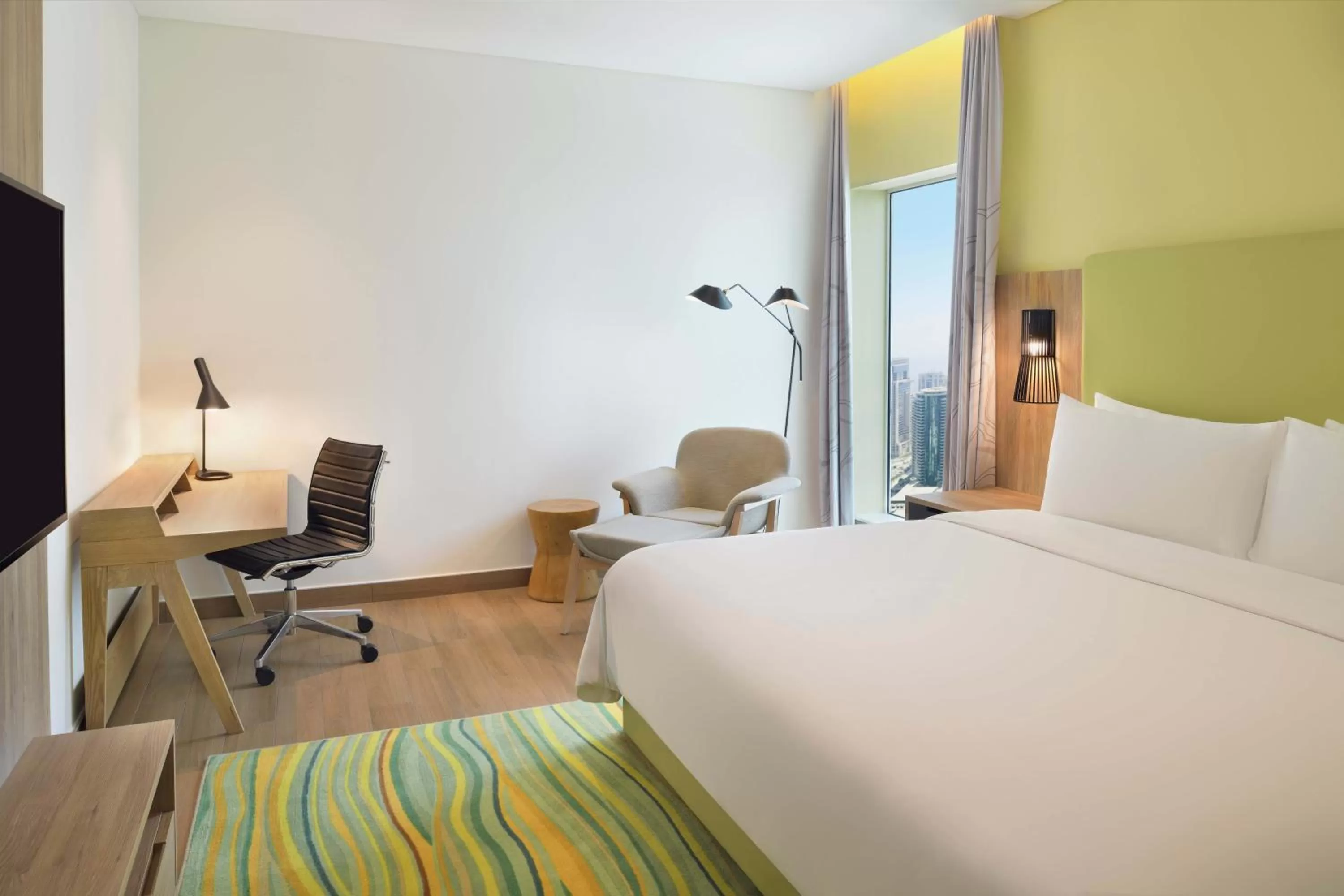Bed in Element by Westin City Center Doha