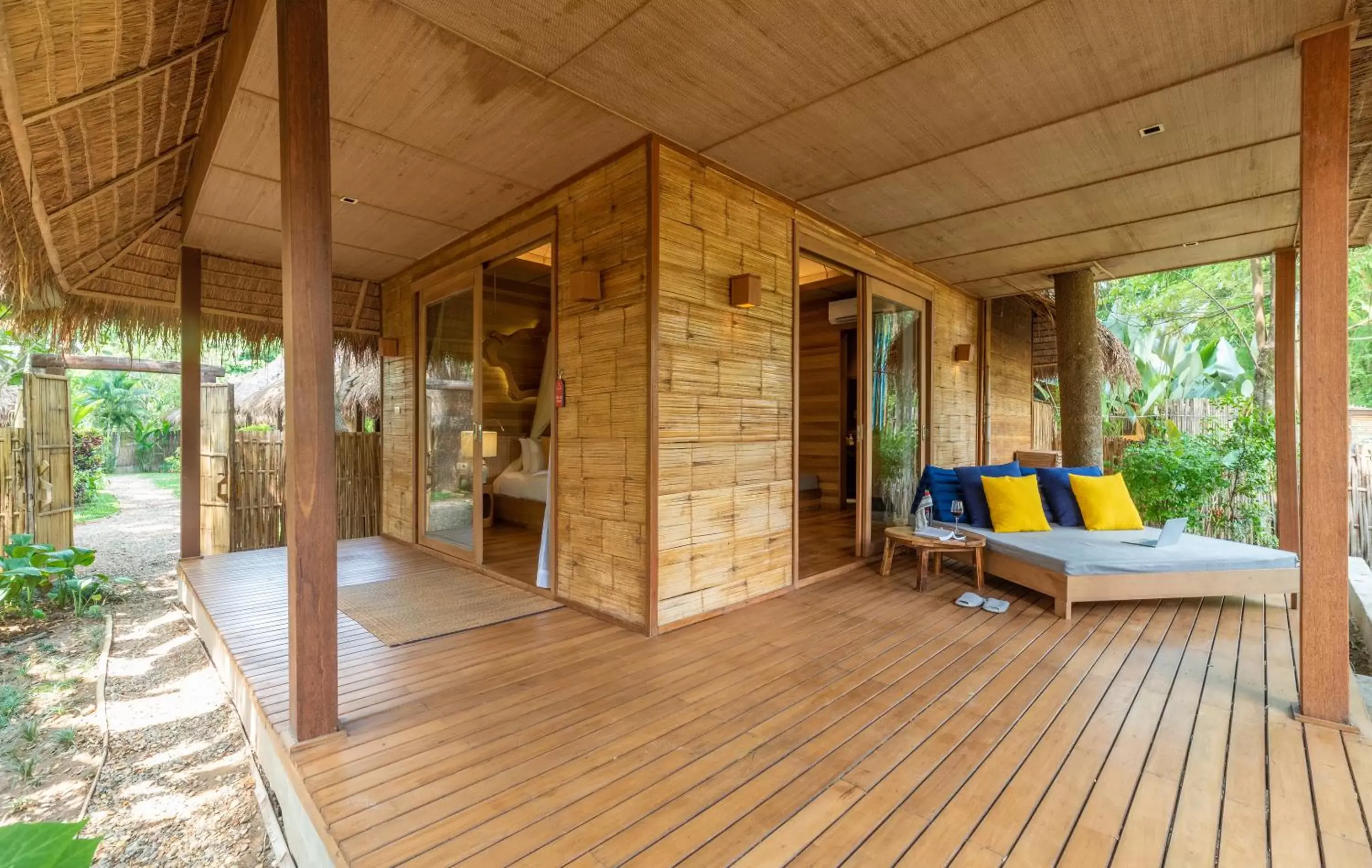 Balcony/Terrace in Pai Village Boutique Resort