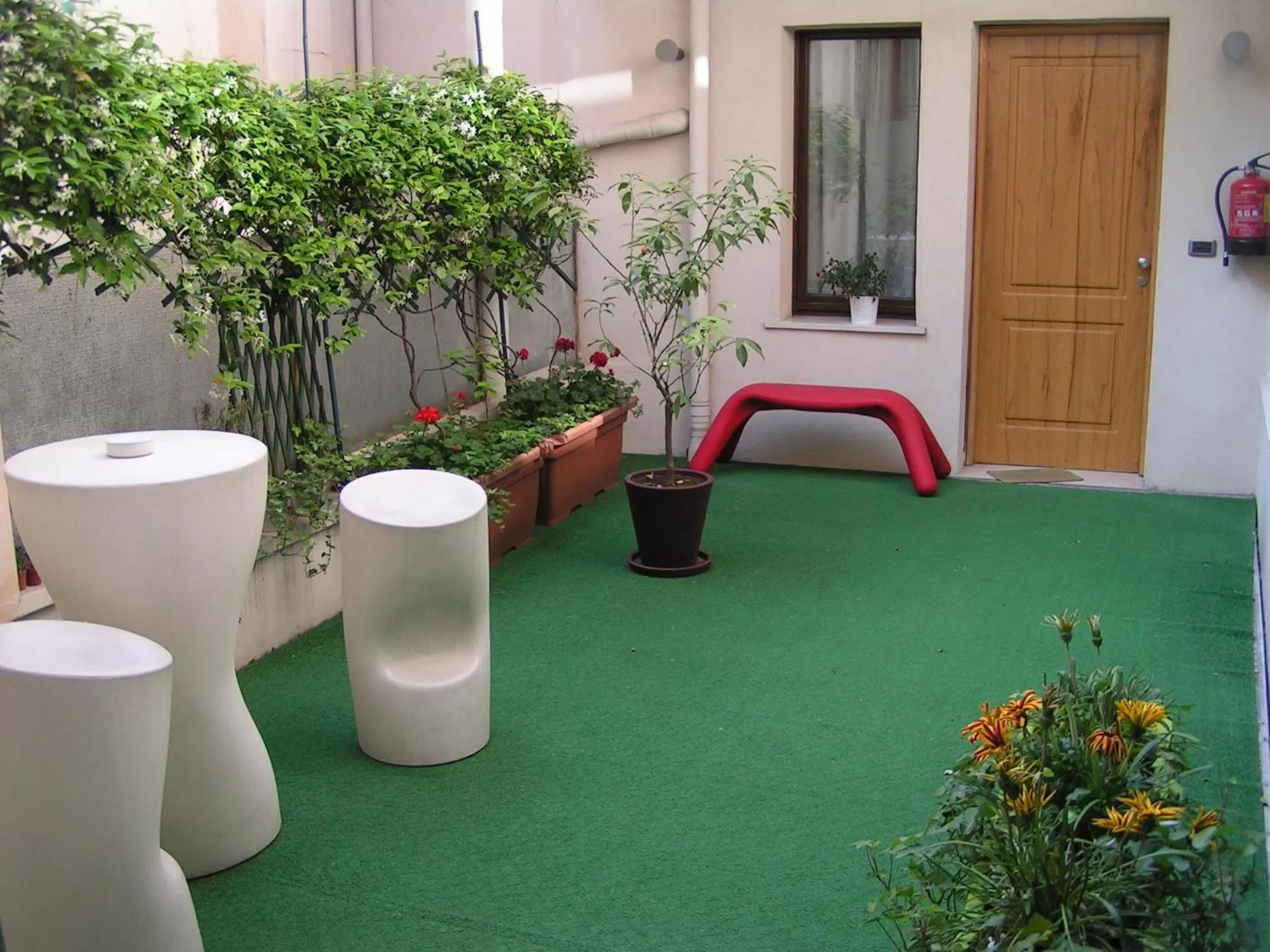 Balcony/Terrace in Albergo Verdi