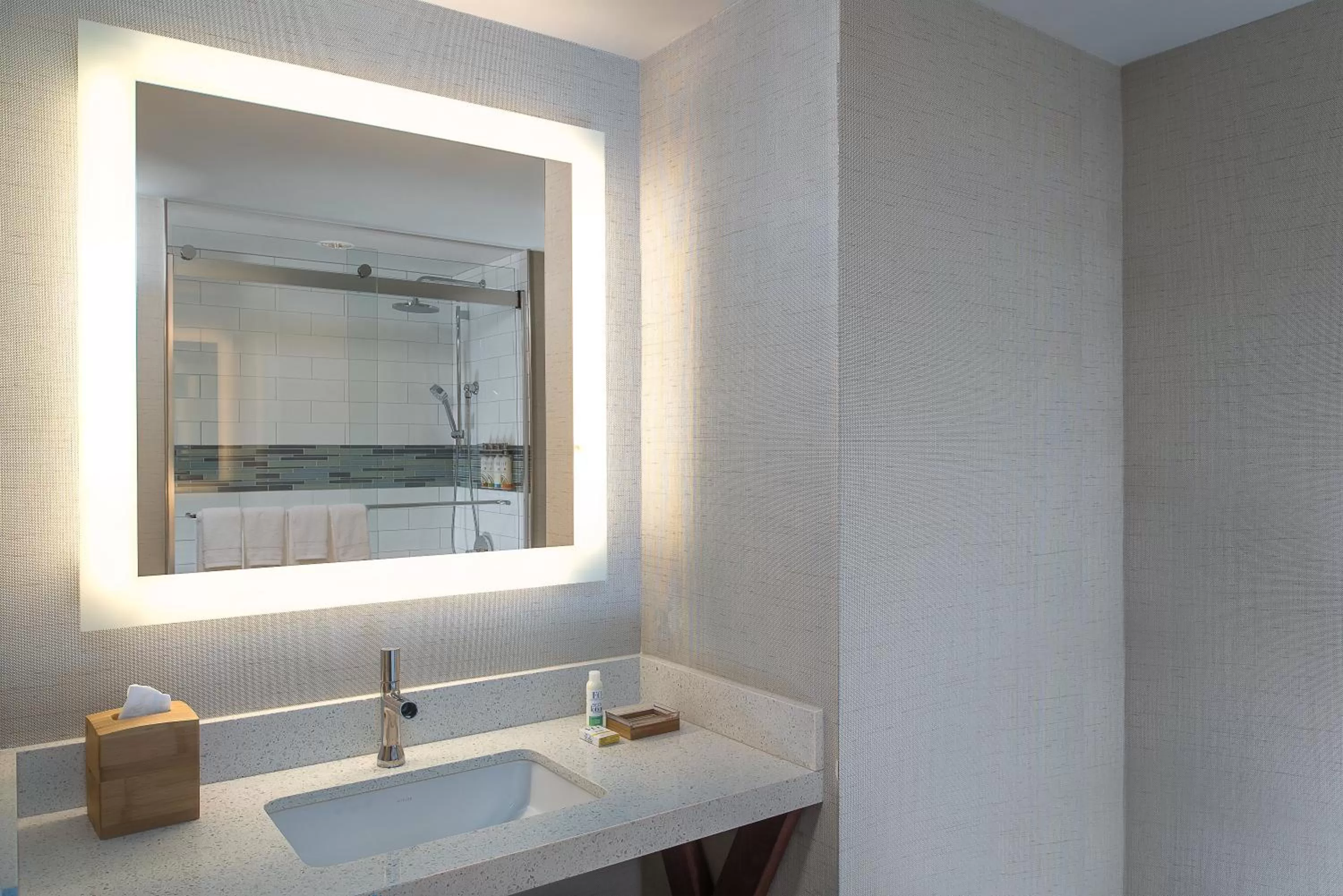 Bathroom in EVEN Hotel New York - Times Square South by IHG