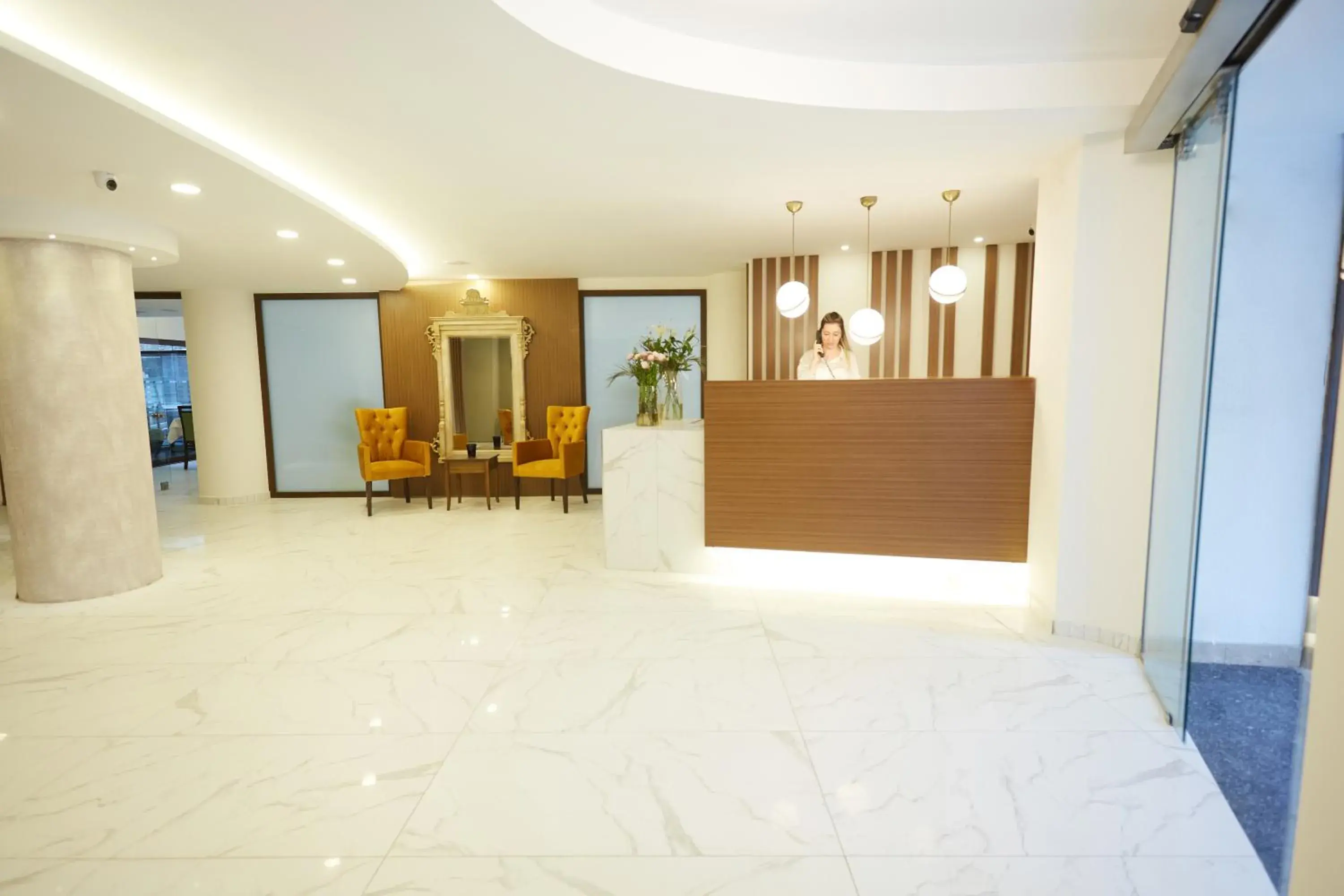 Lobby or reception in Mira Hotel Alsancak