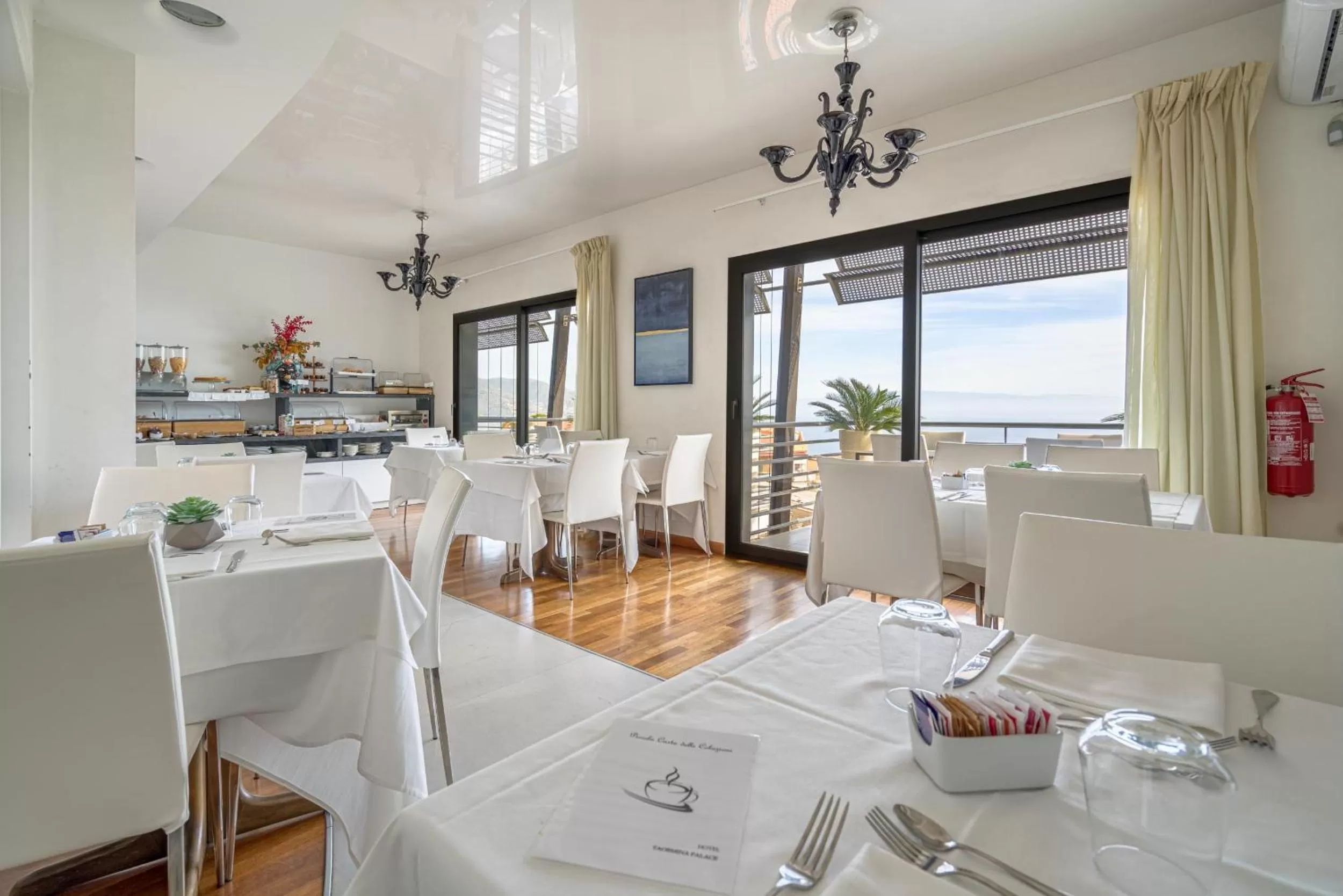 Sea view in Taormina Palace Hotel