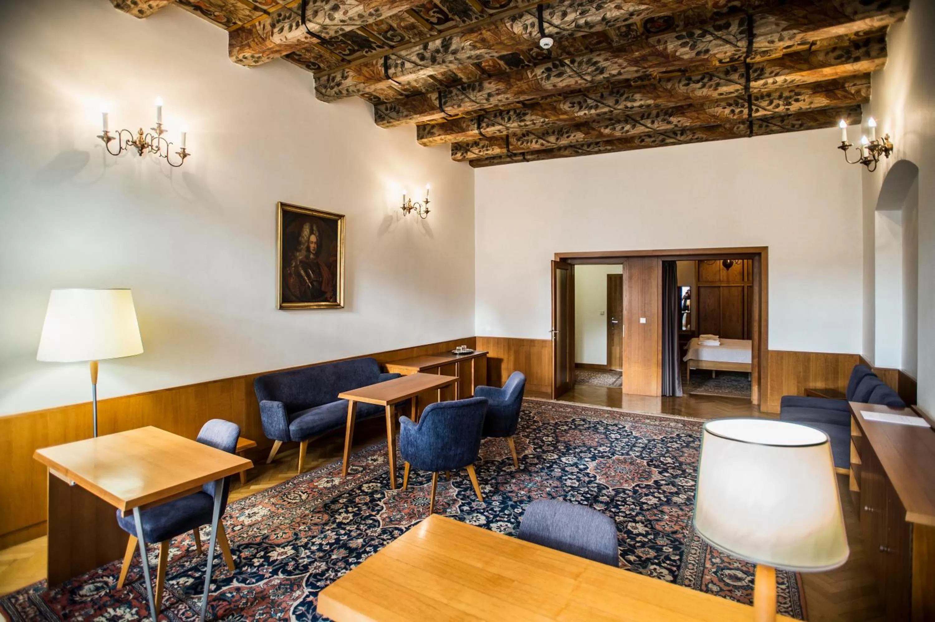 Living room in Opitzův dům