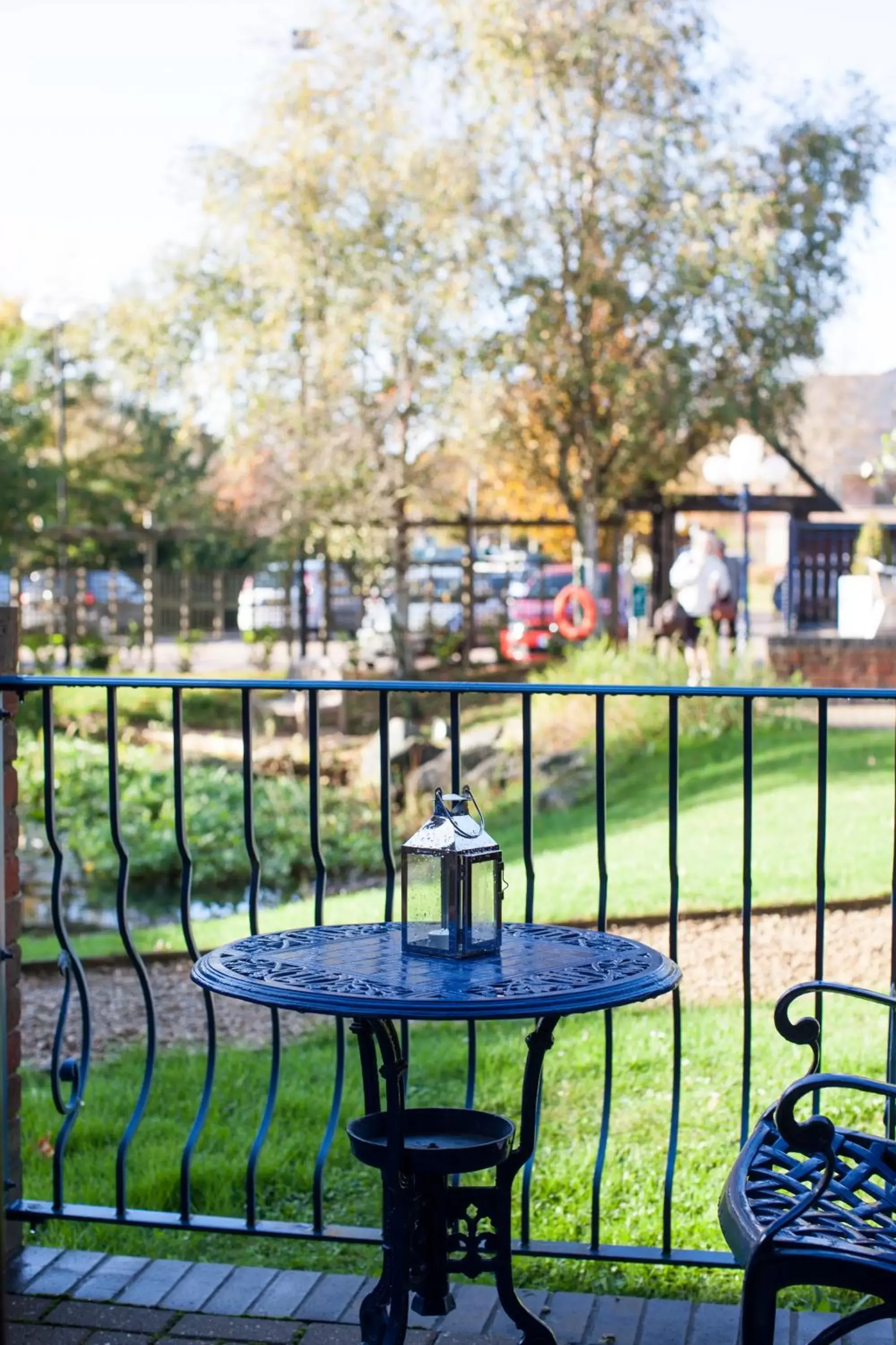 Balcony/Terrace in Lodge at Bristol