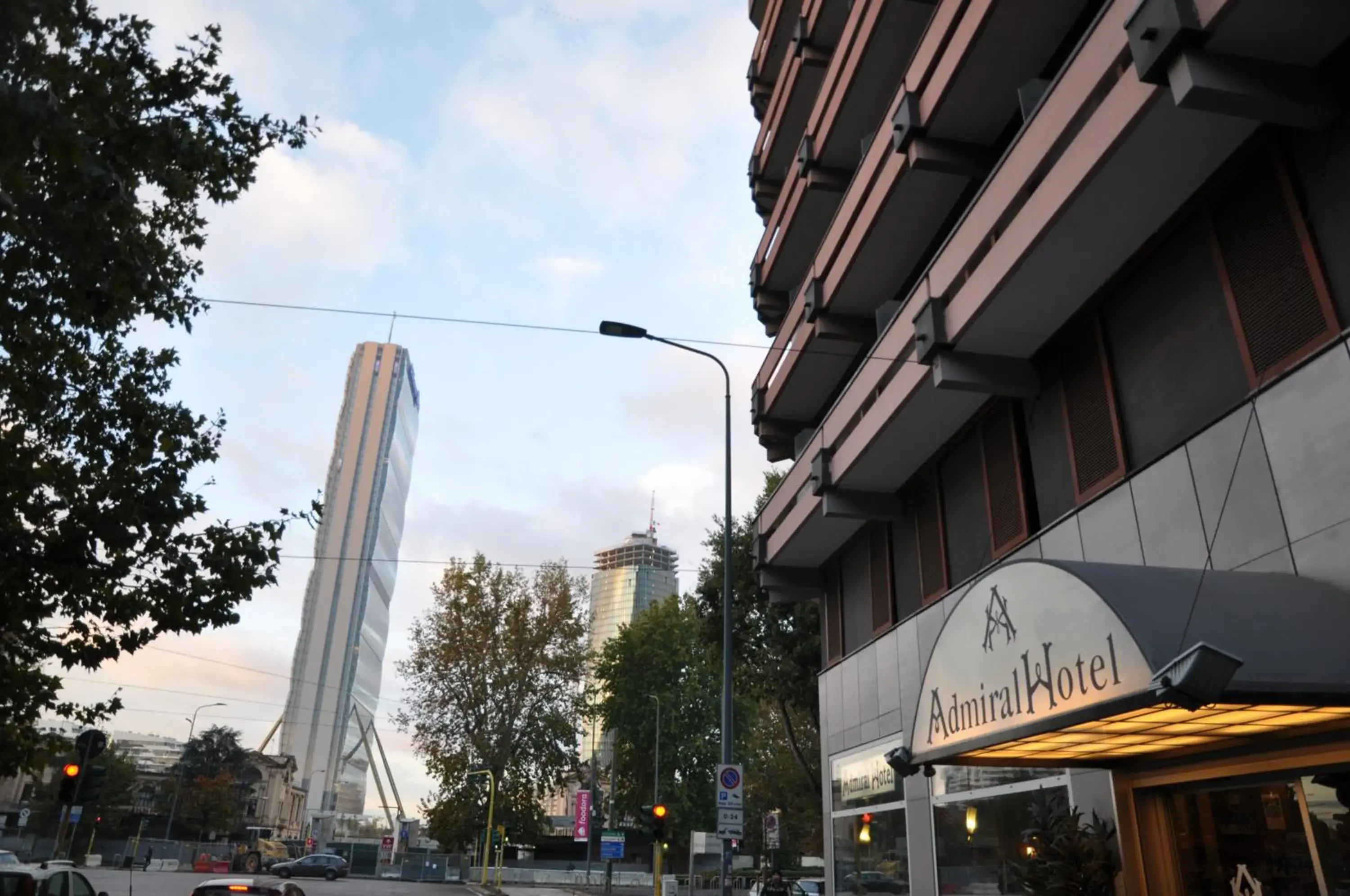 Facade/entrance in Admiral Hotel