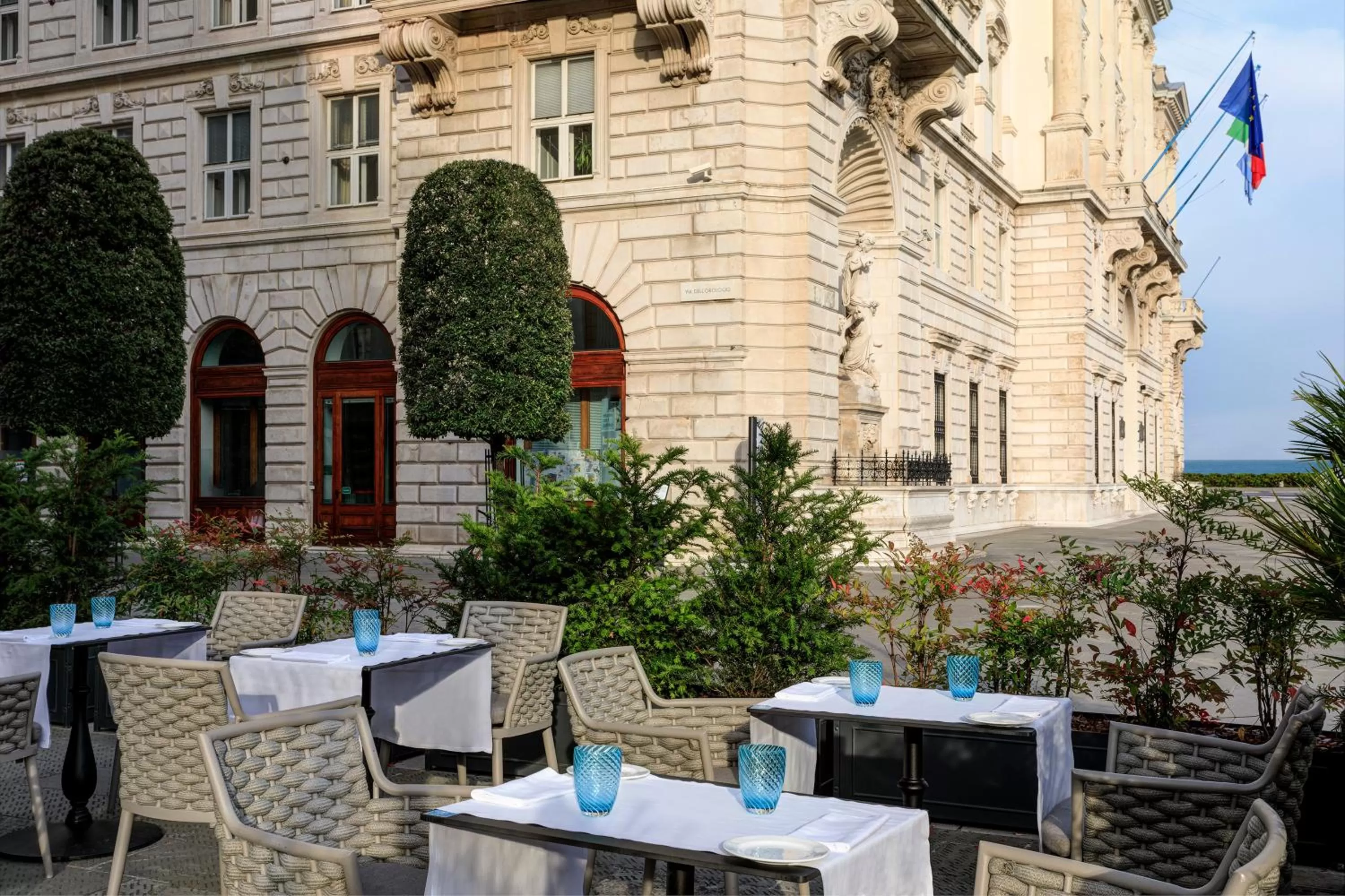 Restaurant/places to eat in Grand Hotel Duchi d'Aosta