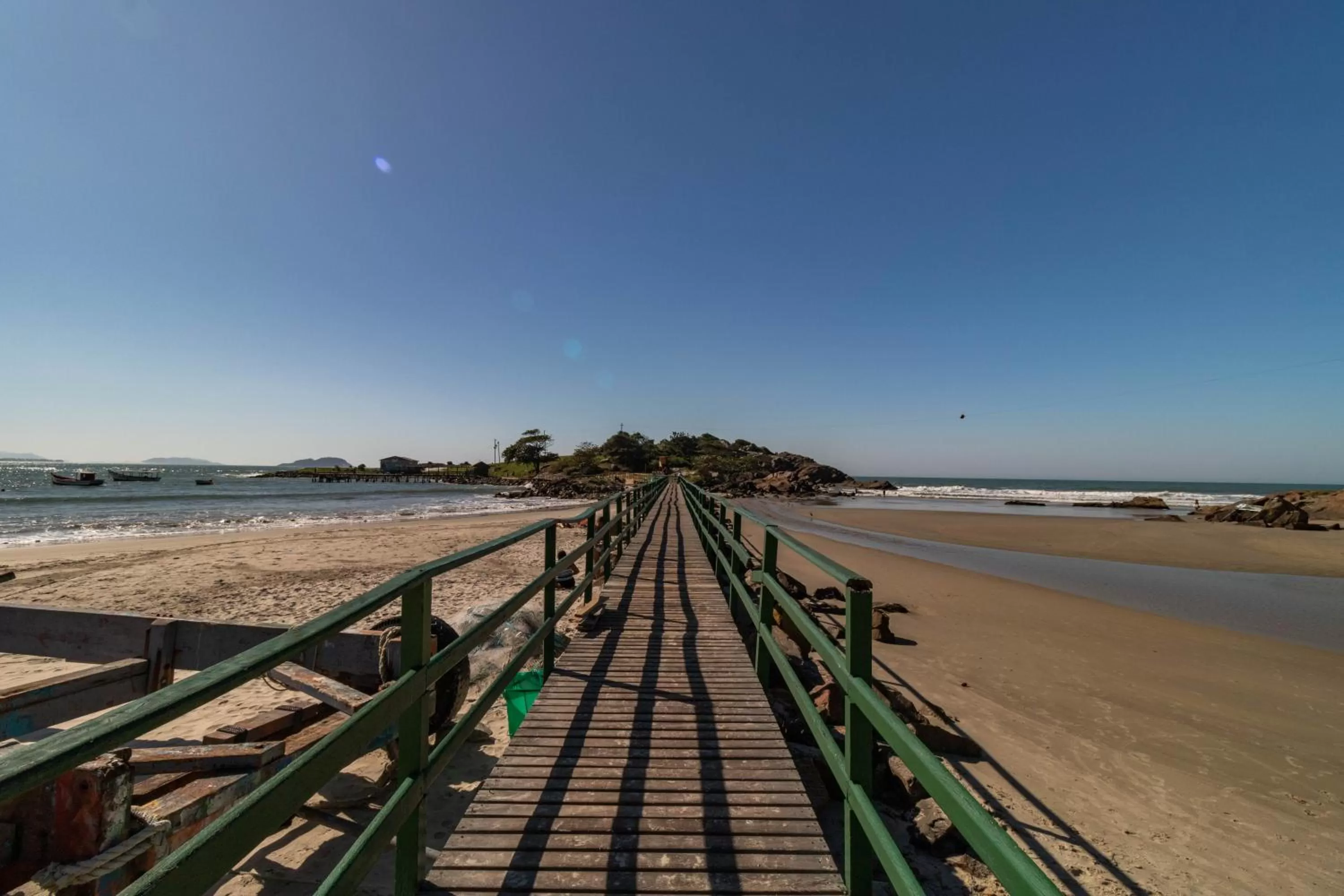 Beach in Pousada Maré de Lua