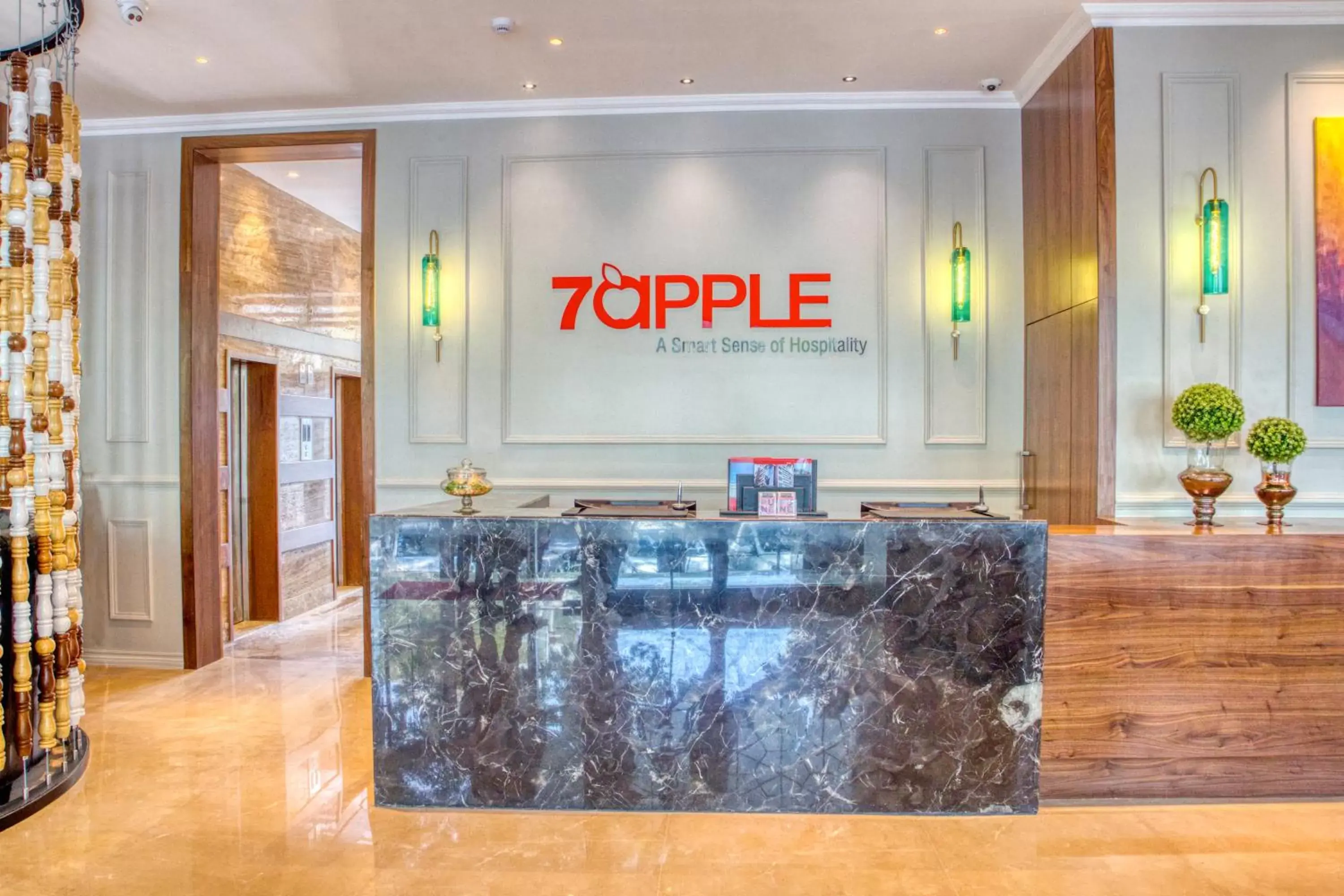 Lobby or reception in 7 Apple Hotel - Viman Nagar Pune