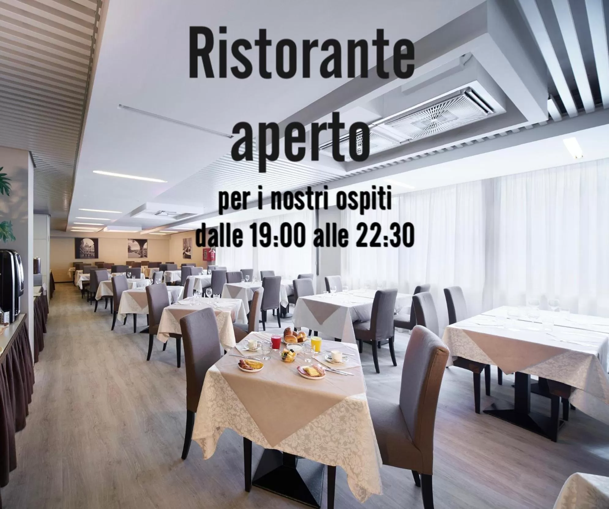Restaurant/places to eat in Hotel Delfino Venezia Mestre